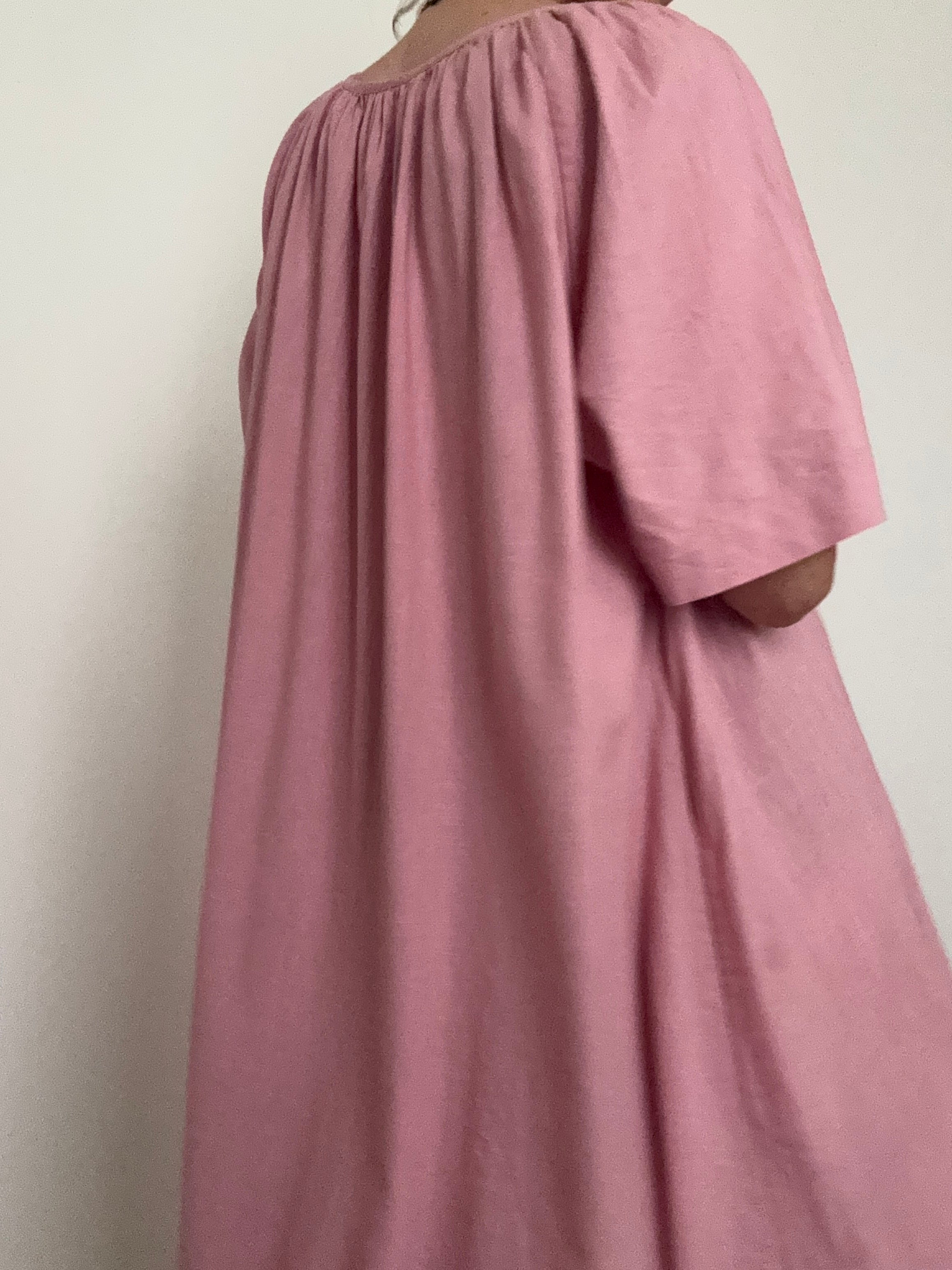 Skall Studio Dresses Skall Studio Loose Fit Dress Raspberry