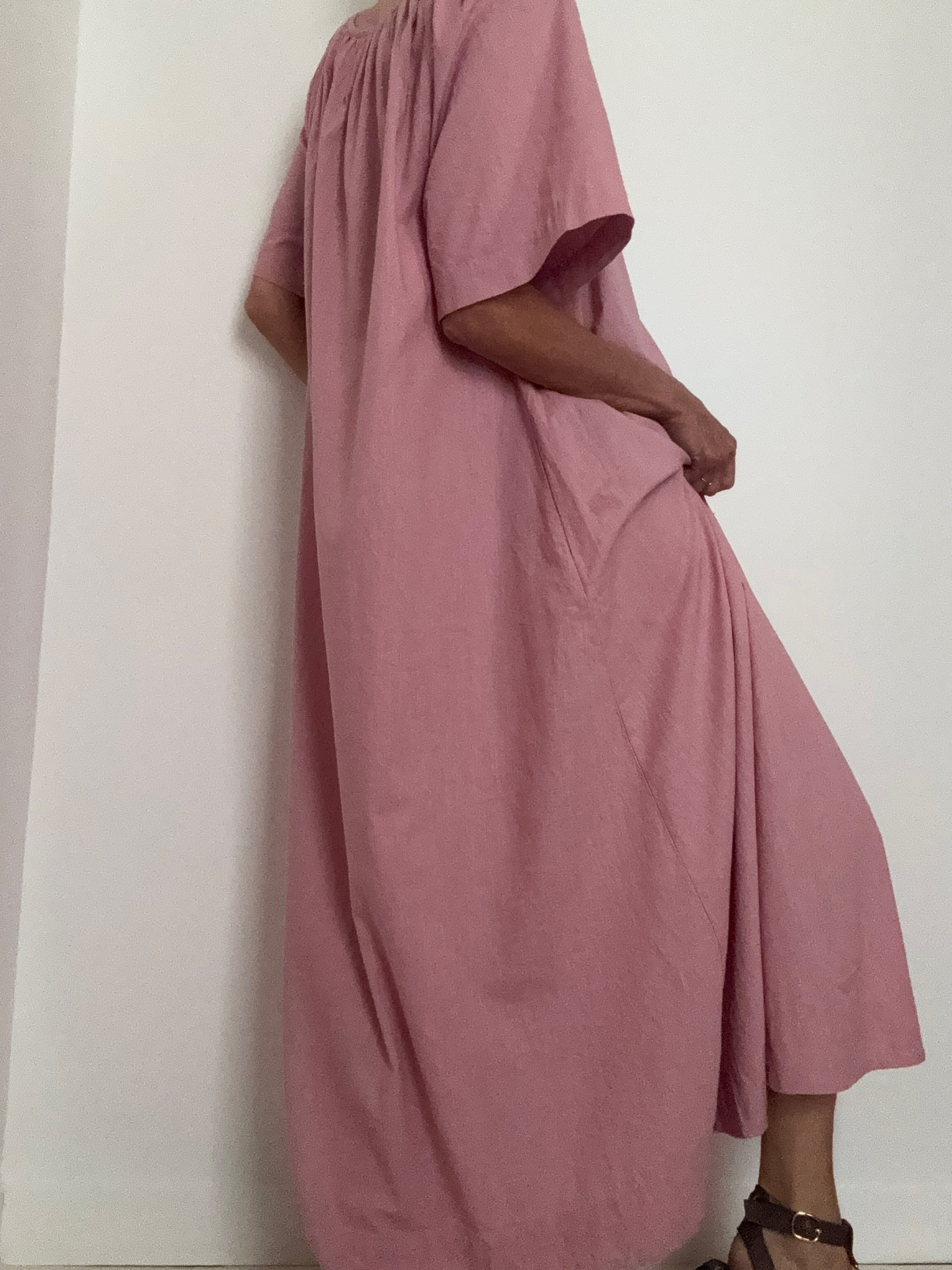 Skall Studio Dresses Skall Studio Loose Fit Dress Raspberry