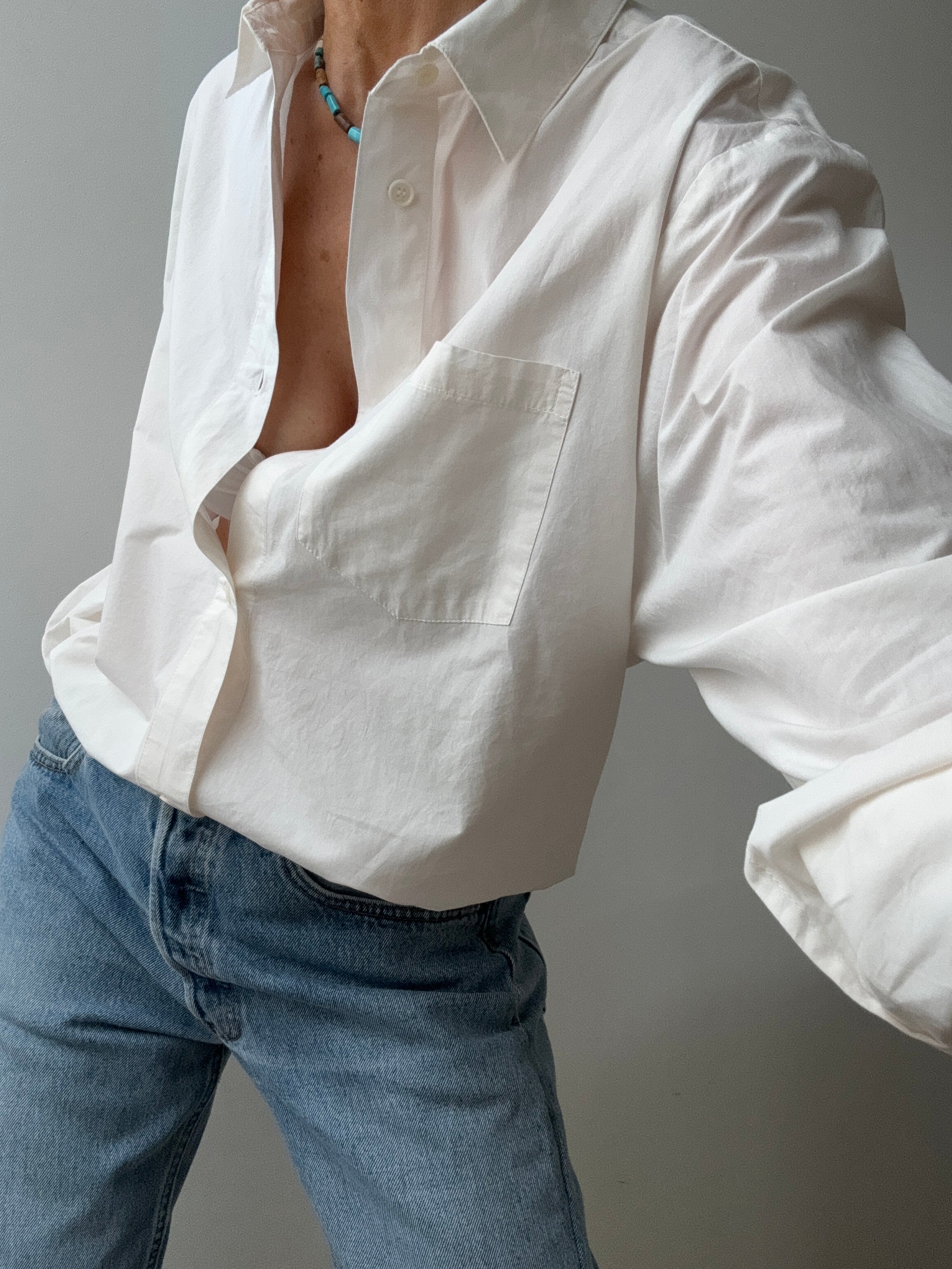 Organic Cotton Edgar Shirt Cream | Shirts