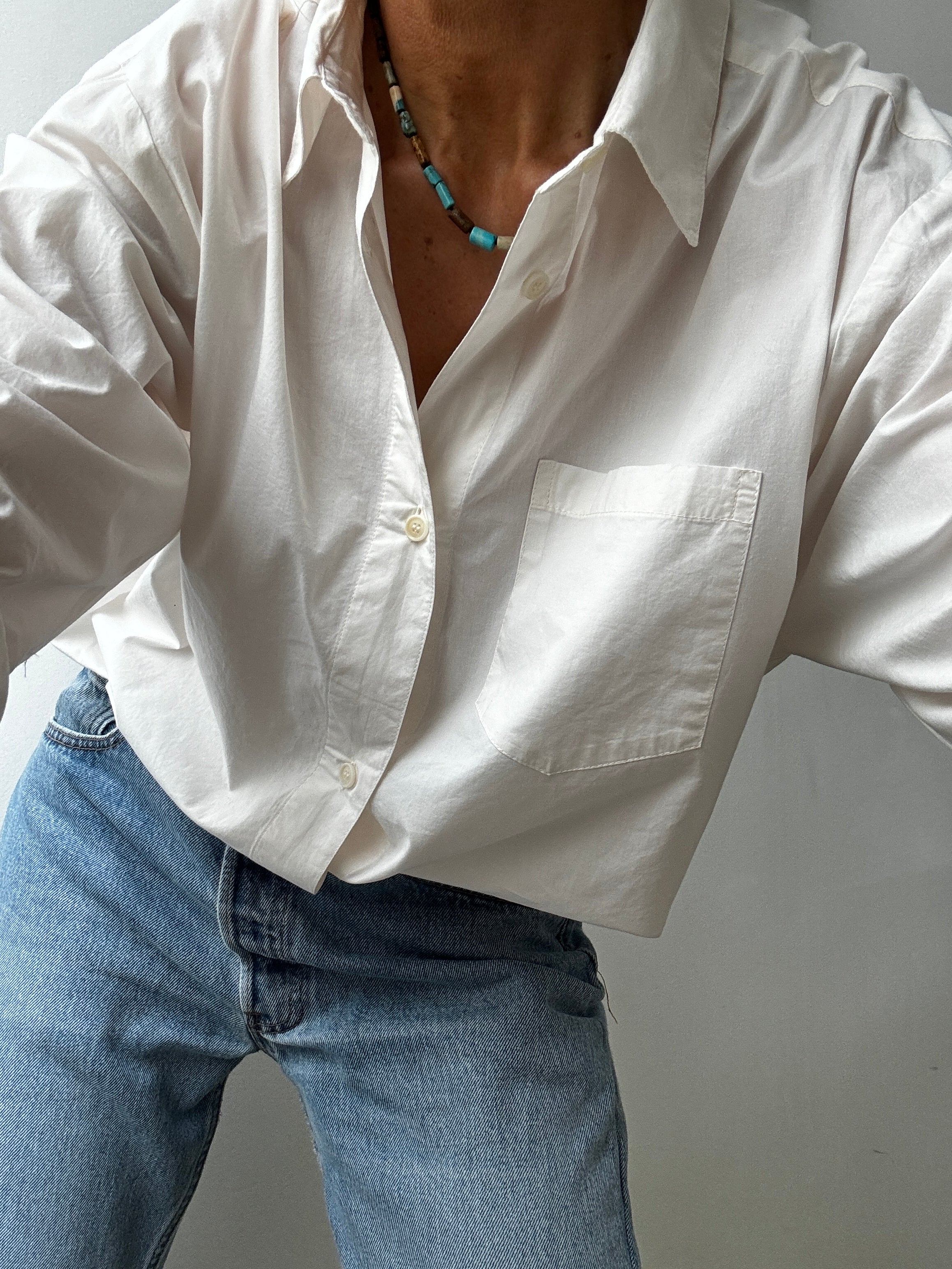Organic Cotton Edgar Shirt Cream | Shirts