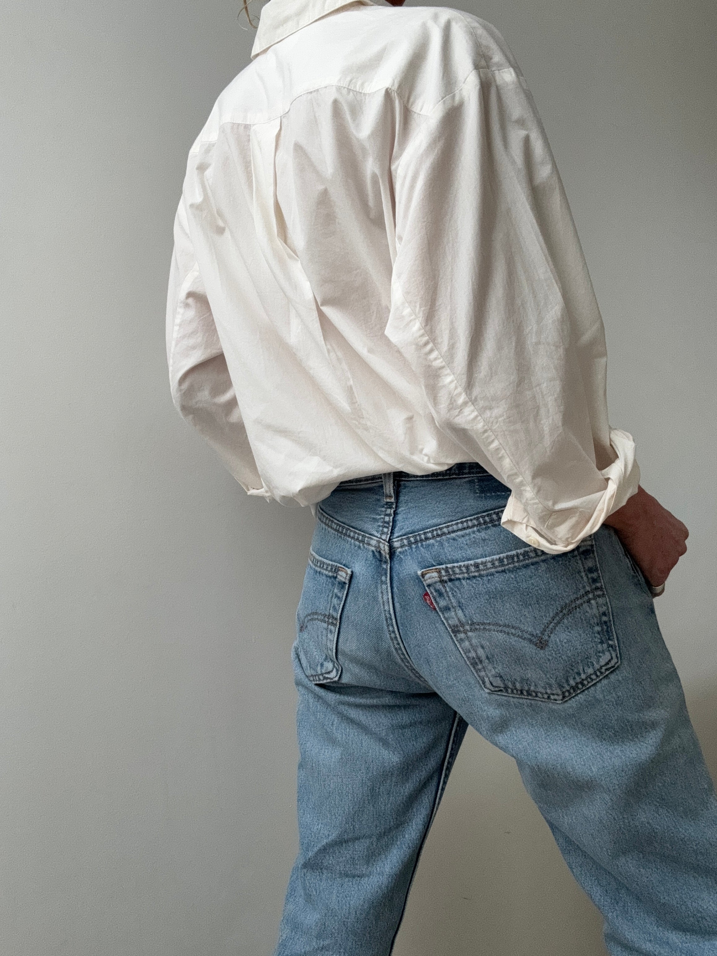 Organic Cotton Edgar Shirt Cream | Shirts