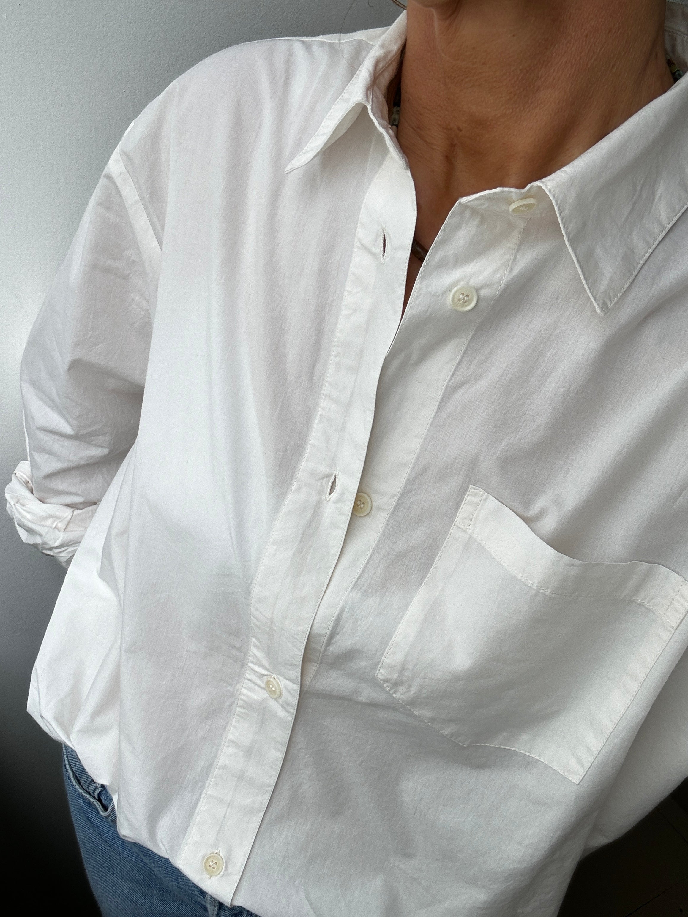 Organic Cotton Edgar Shirt Cream | Shirts