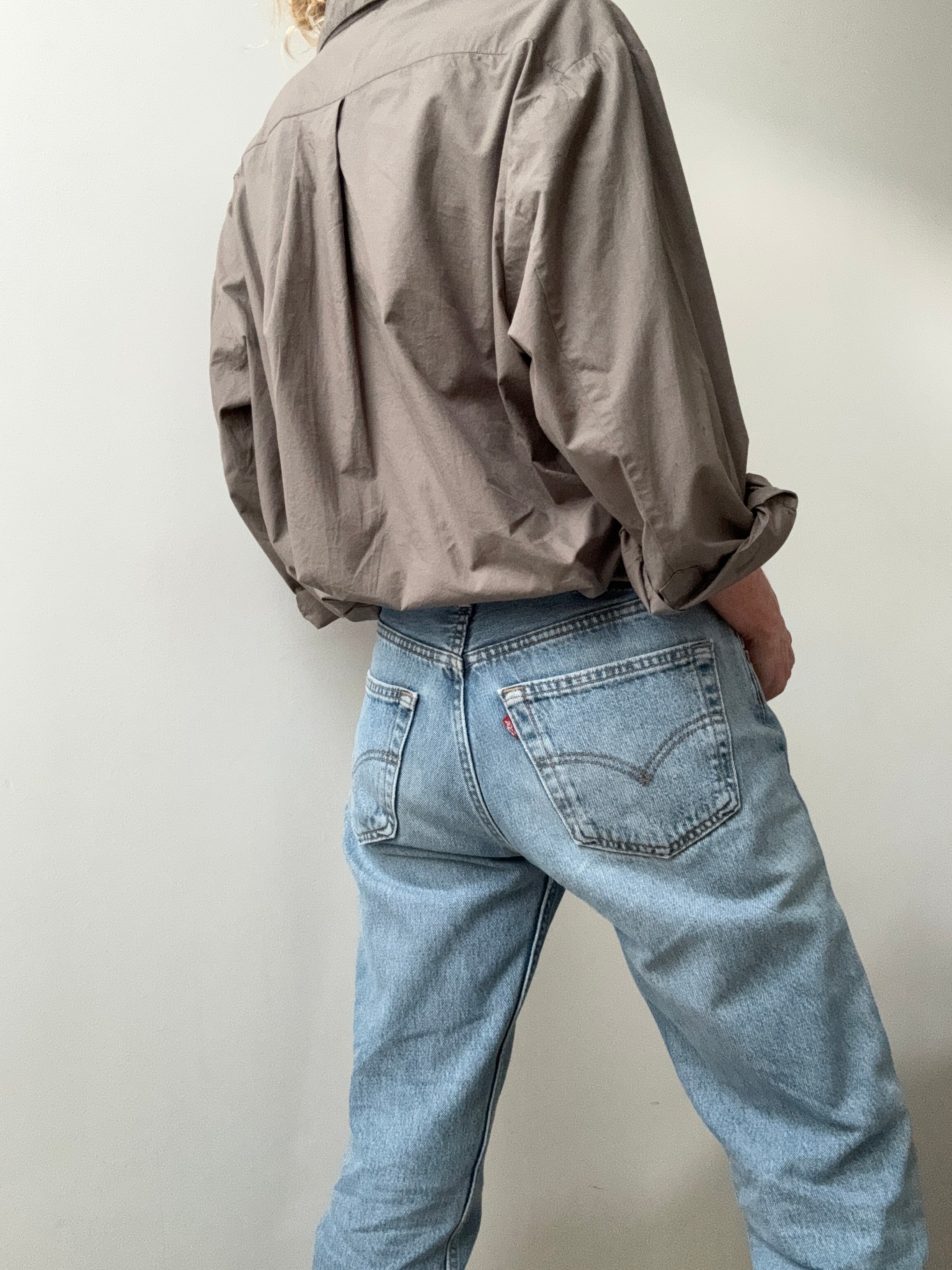 Organic Cotton Edgar Shirt Dark Grey | Shirts