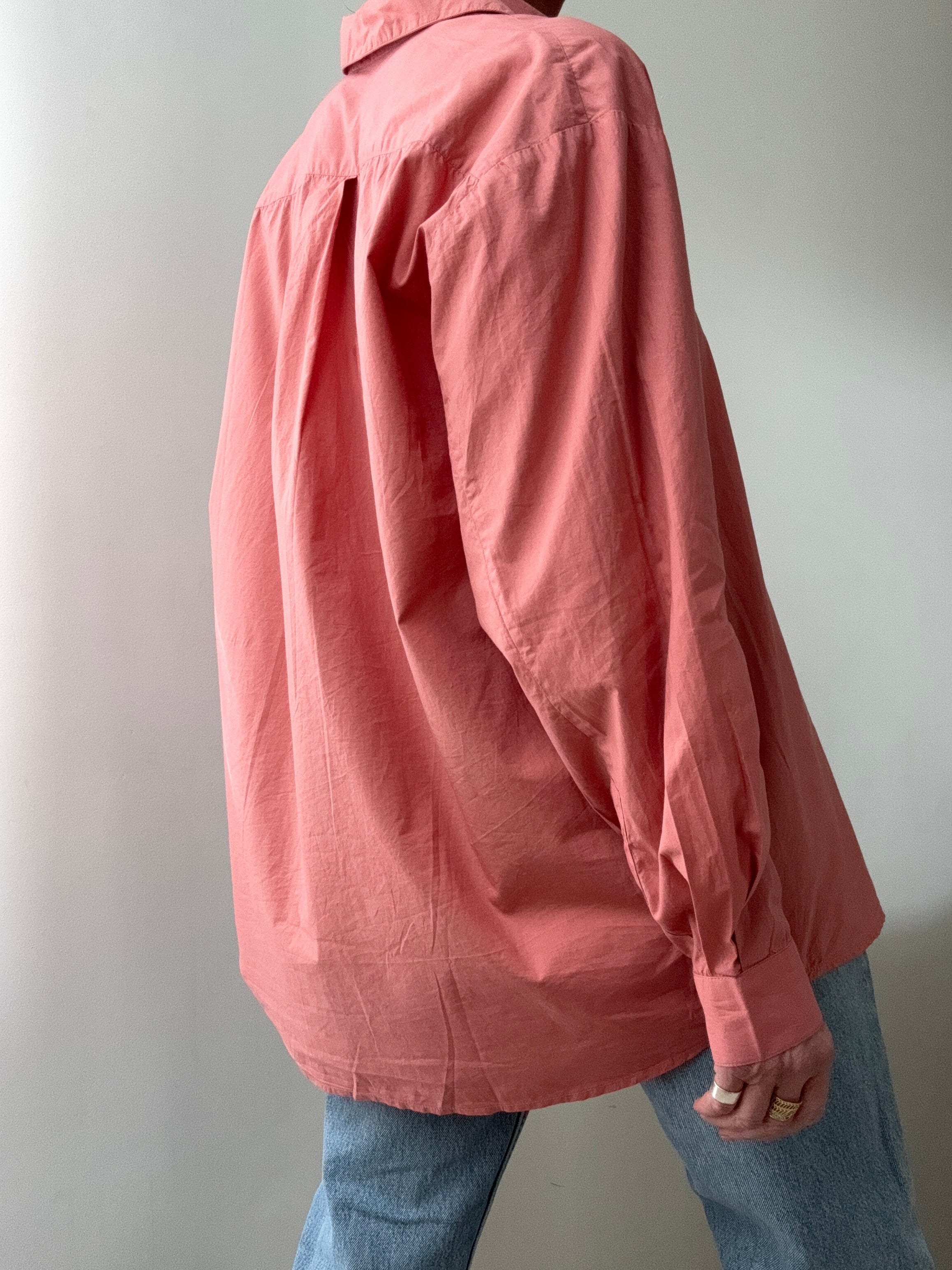 Organic Cotton Edgar Shirt Dusty Rose | Shirts