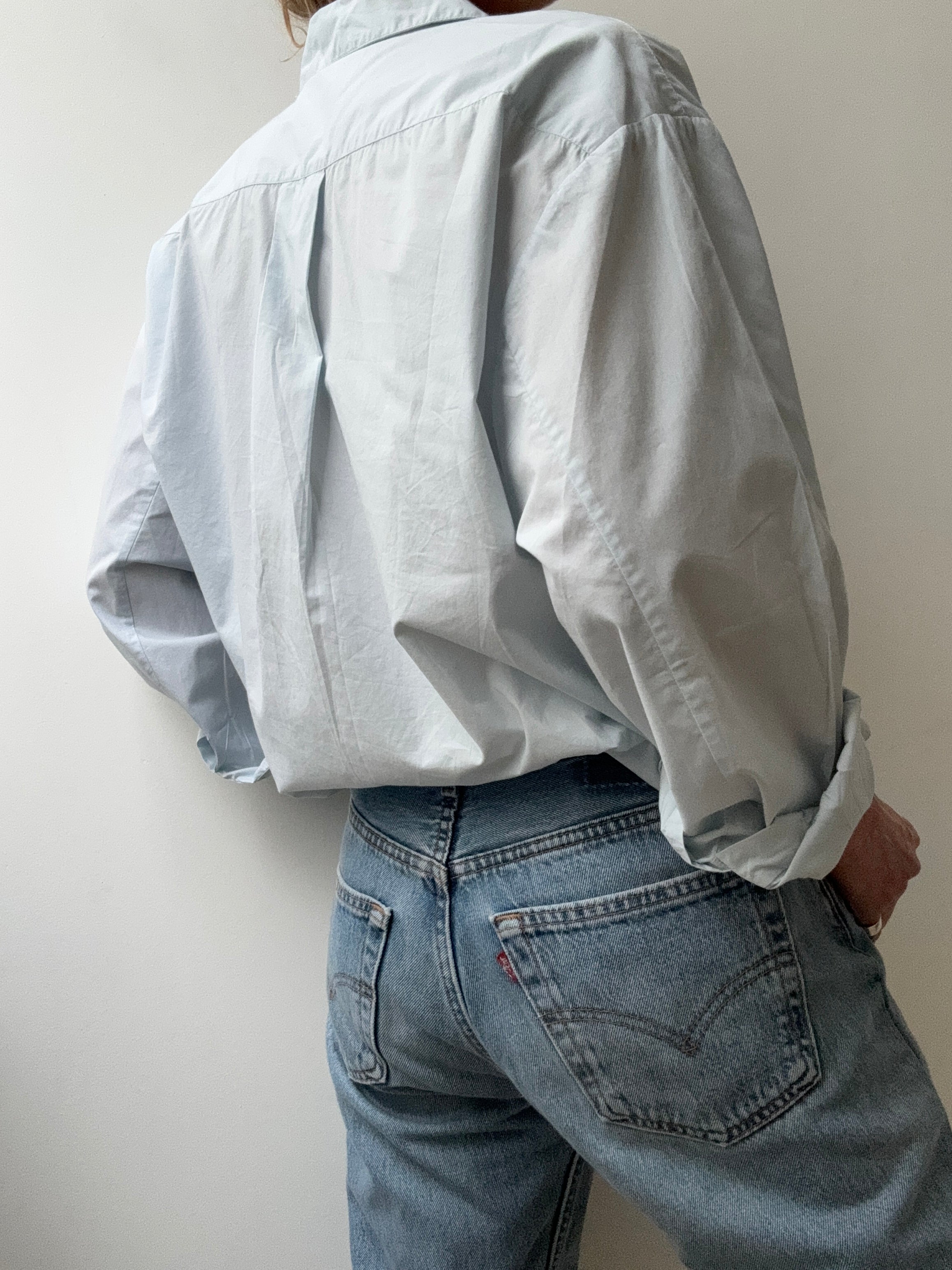 Organic Cotton Edgar Shirt Light Blue | Shirts