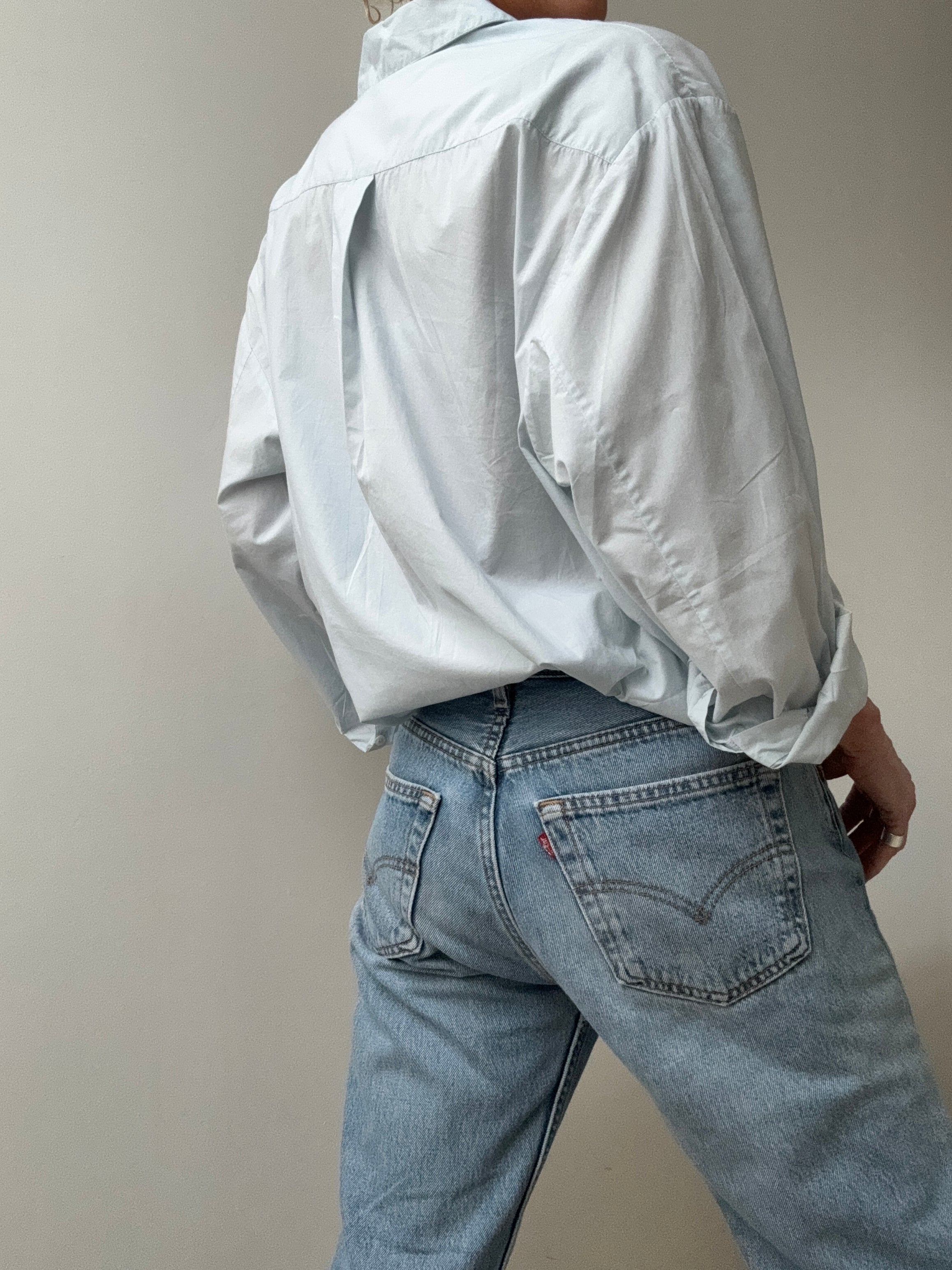 Organic Cotton Edgar Shirt Light Blue | Shirts