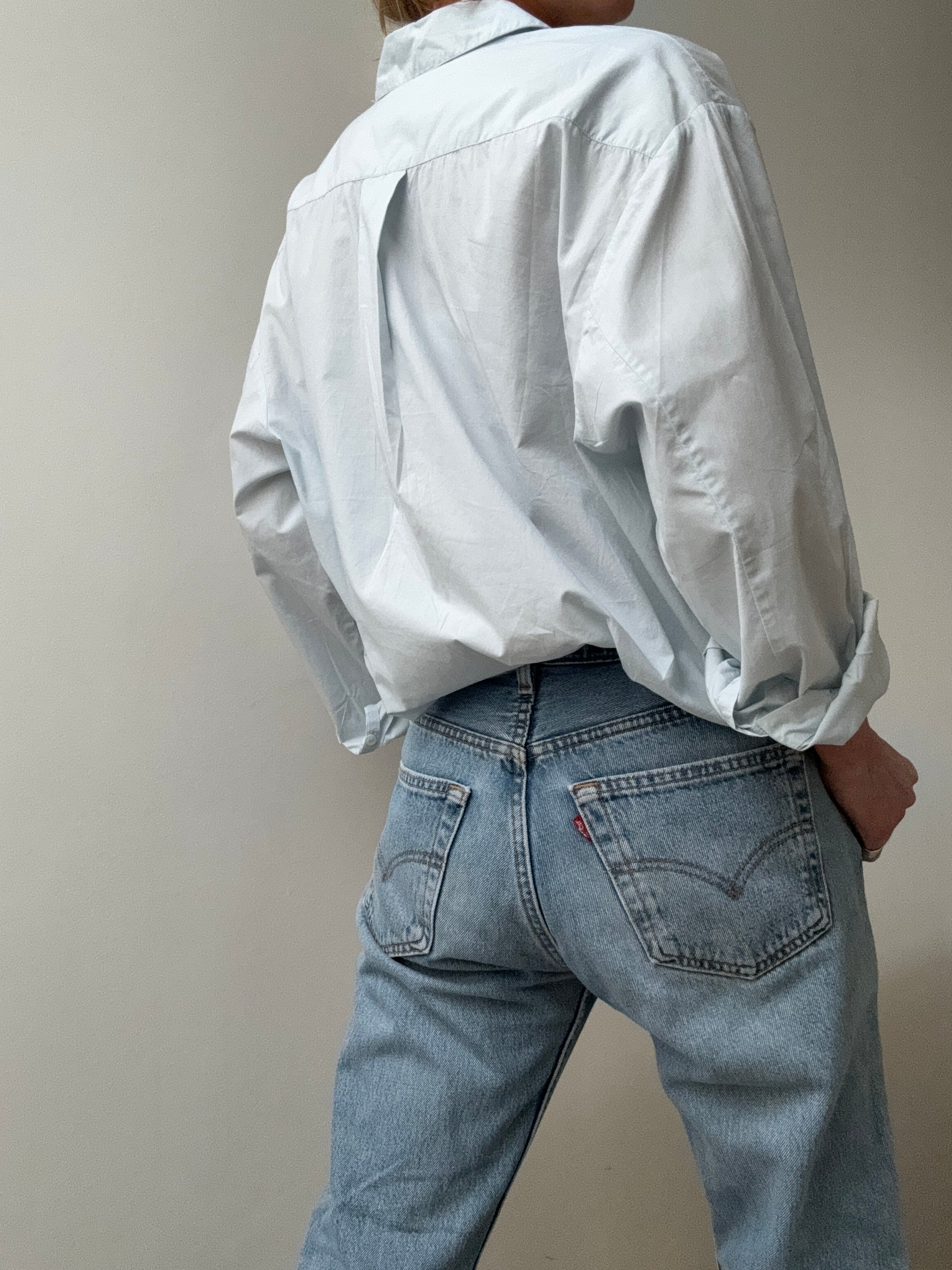 Organic Cotton Edgar Shirt Light Blue | Shirts