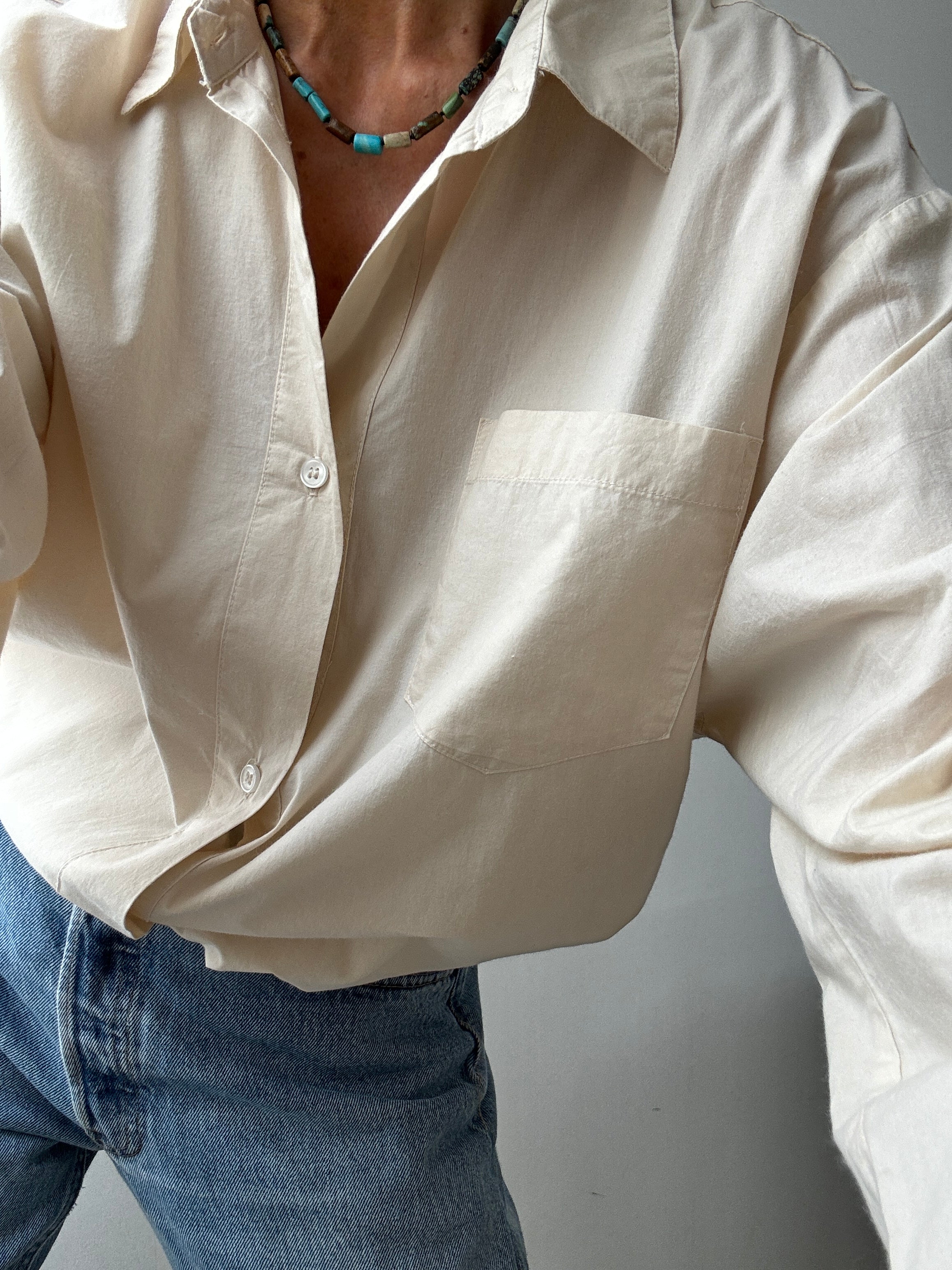 Organic Cotton Edgar Shirt Light Sand | Shirts