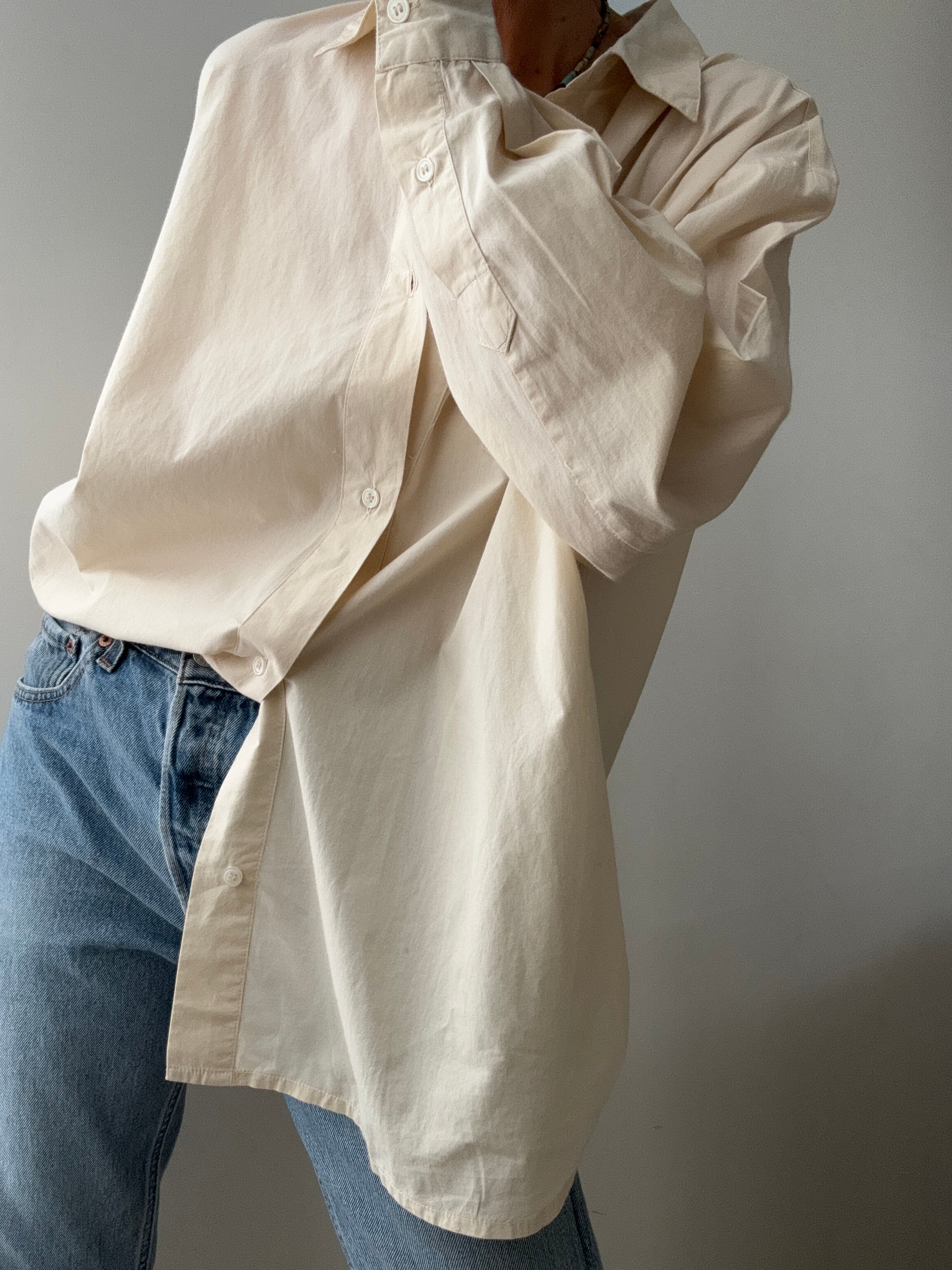 Organic Cotton Edgar Shirt Light Sand | Shirts