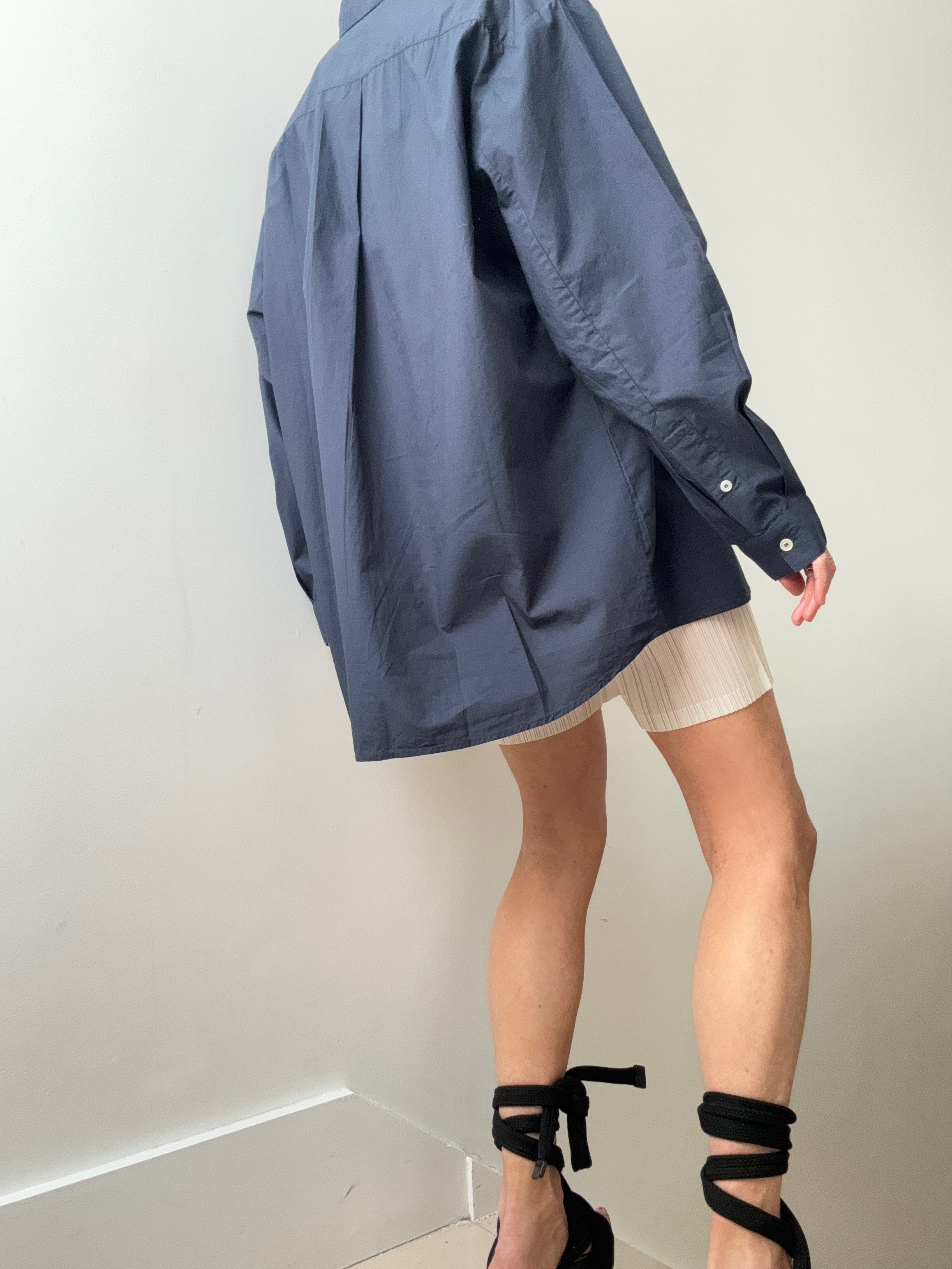 Organic Cotton Edgar Shirt Navy | Shirts