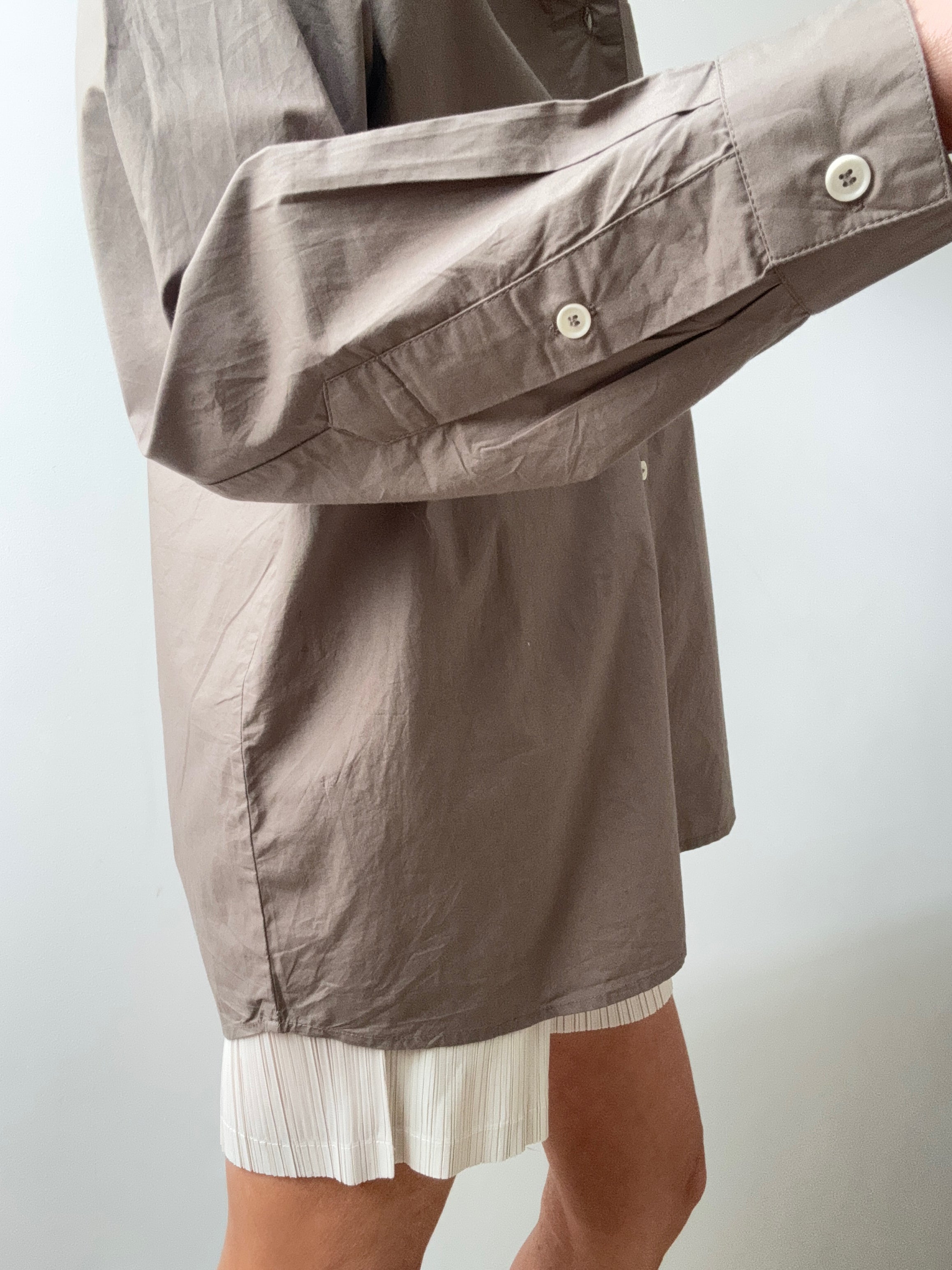 Organic Cotton Edgar Shirt Olive Green | Shirts