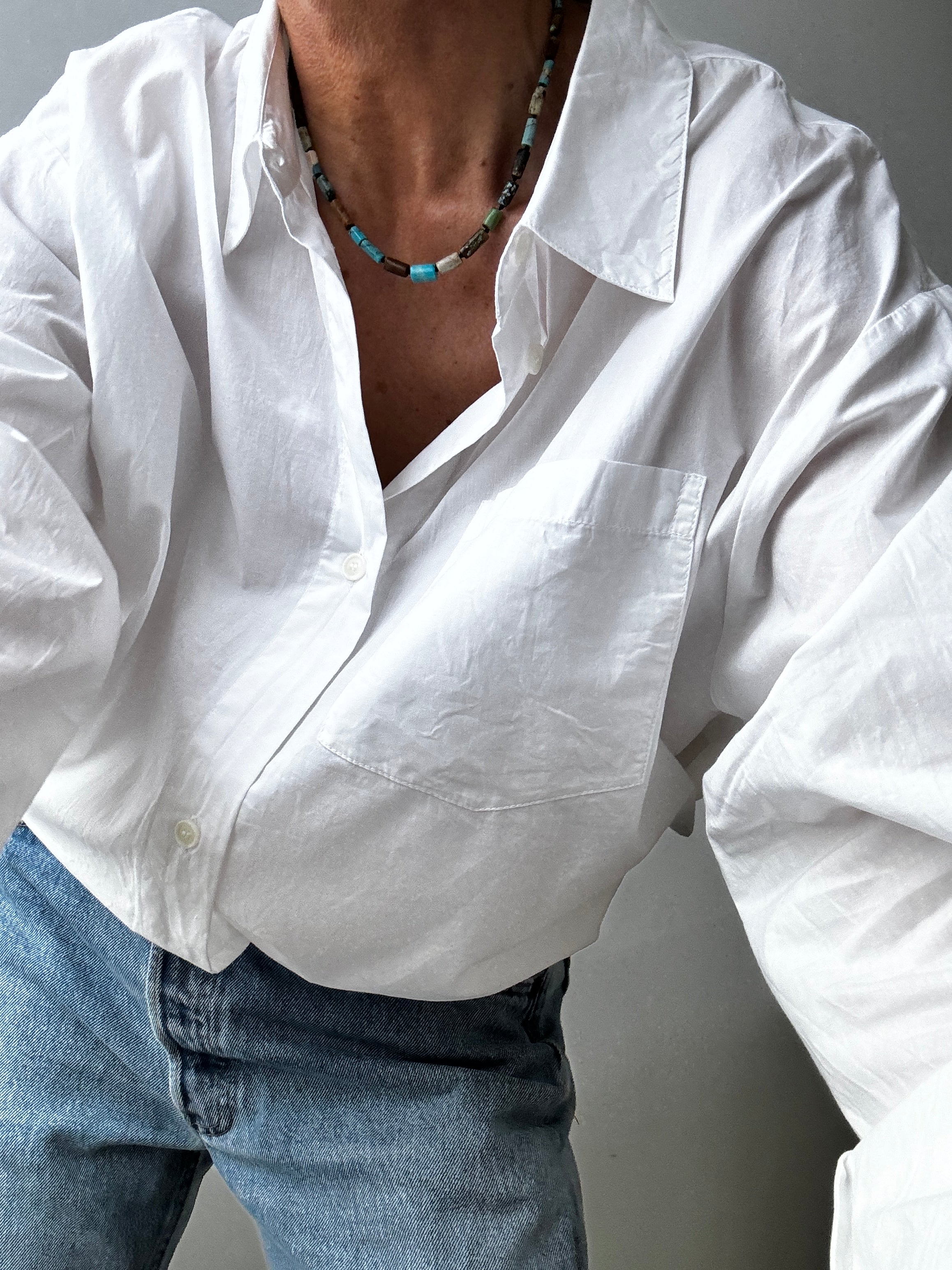 Organic Cotton Edgar Shirt Optic White | Shirts