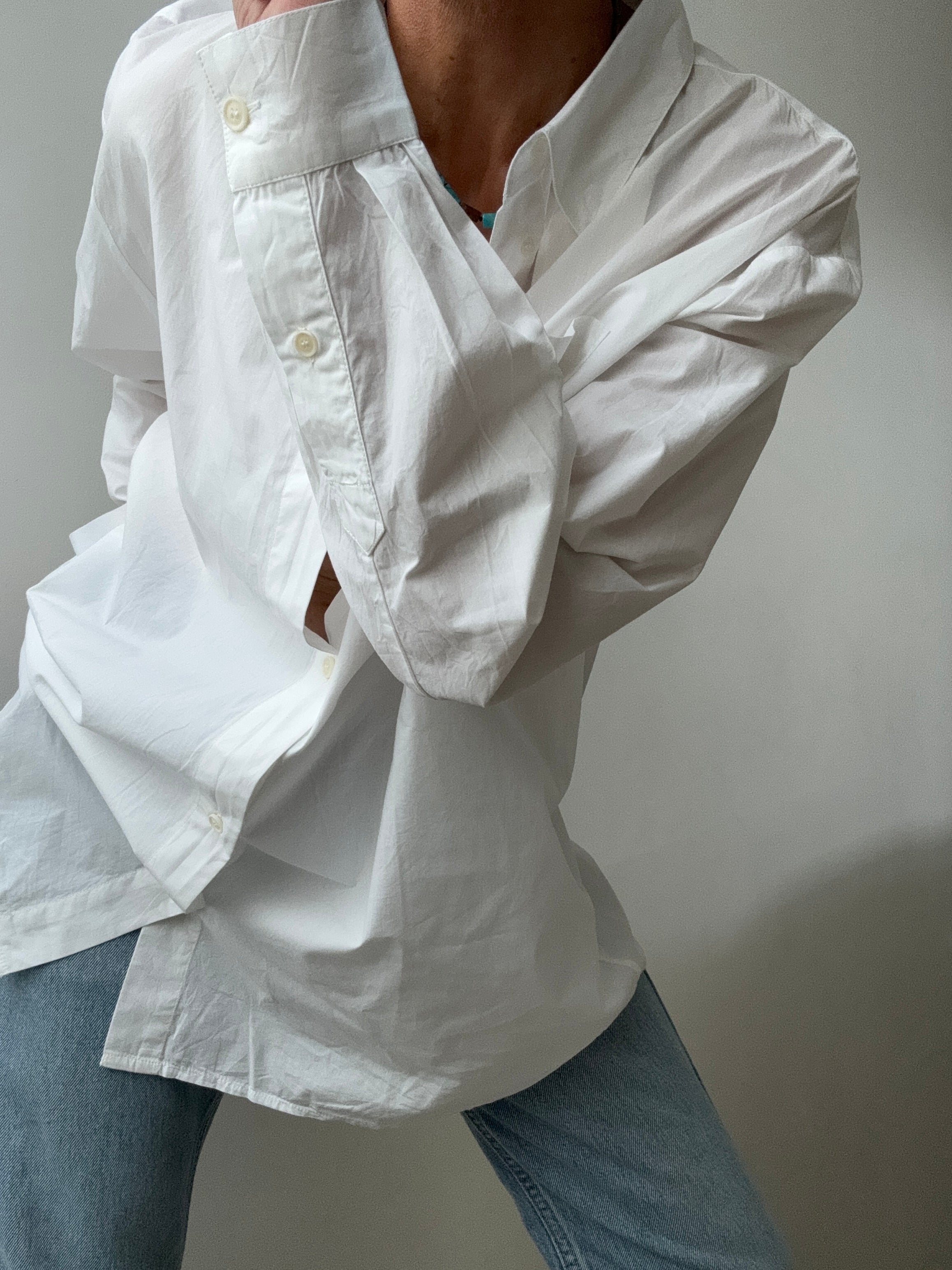 Organic Cotton Edgar Shirt Optic White | Shirts