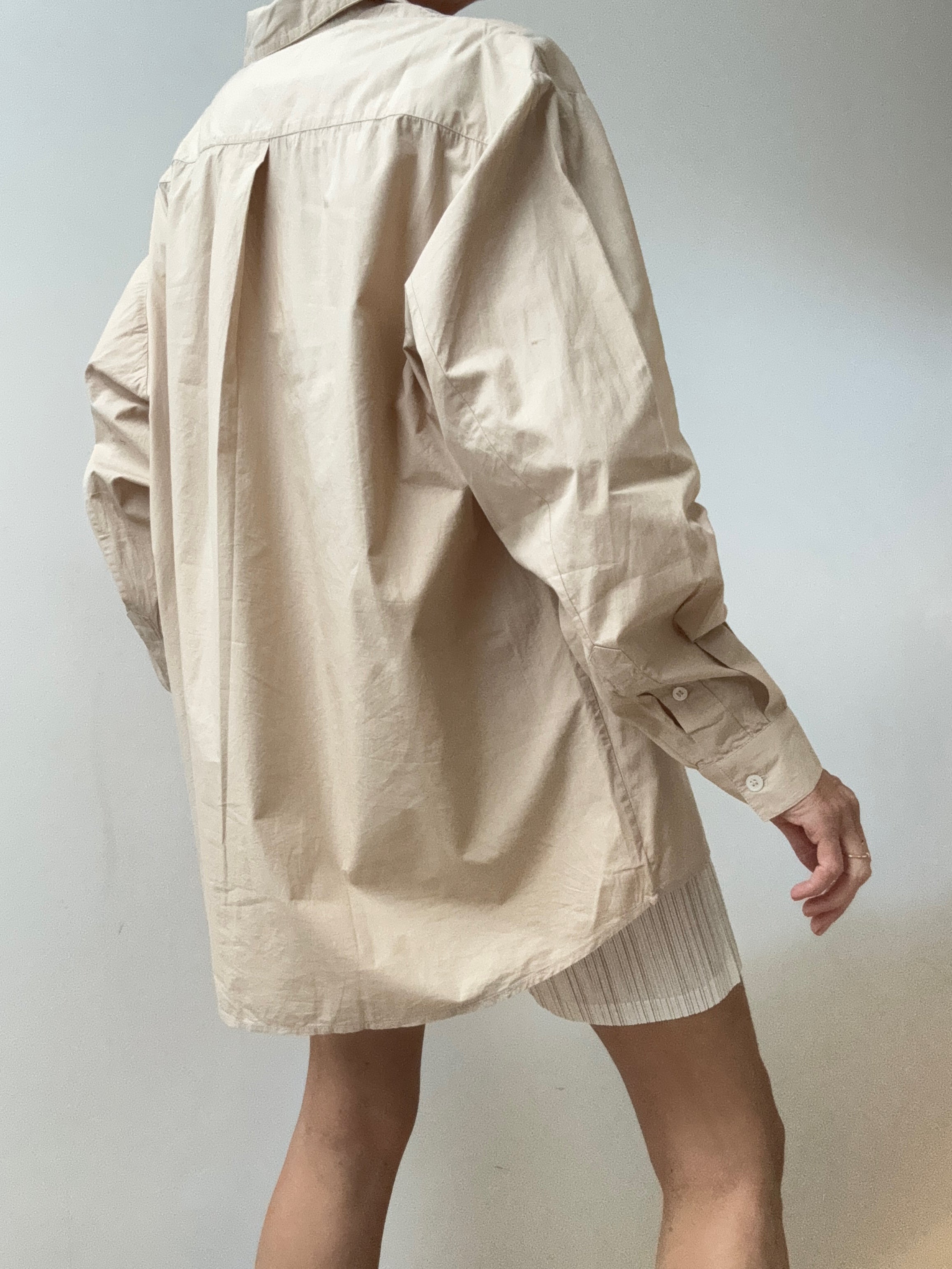 Organic Cotton Edgar Shirt Sandshell | Shirts
