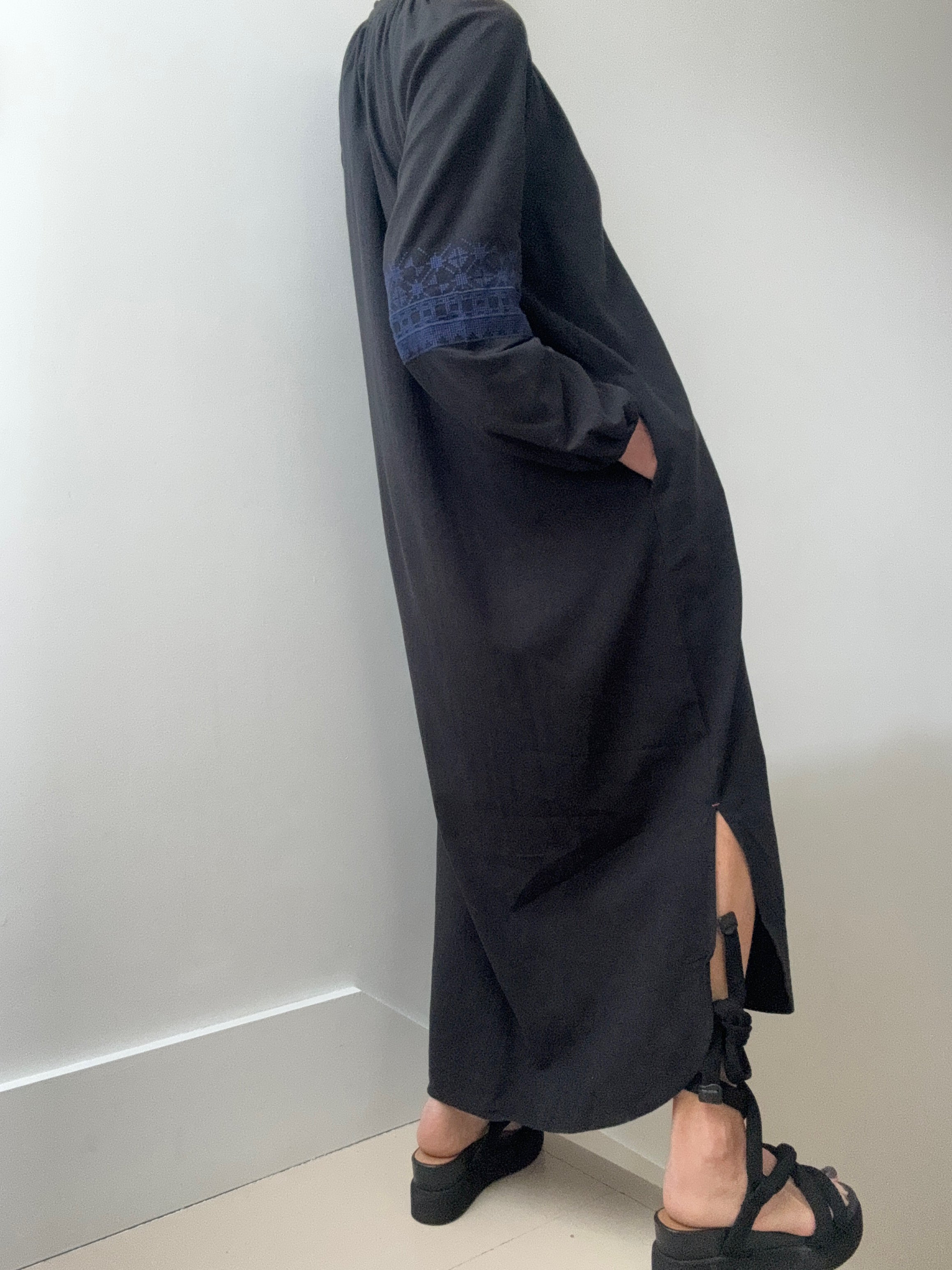 Xirena Lilou Cotton Maxi Dress Black | Dresses