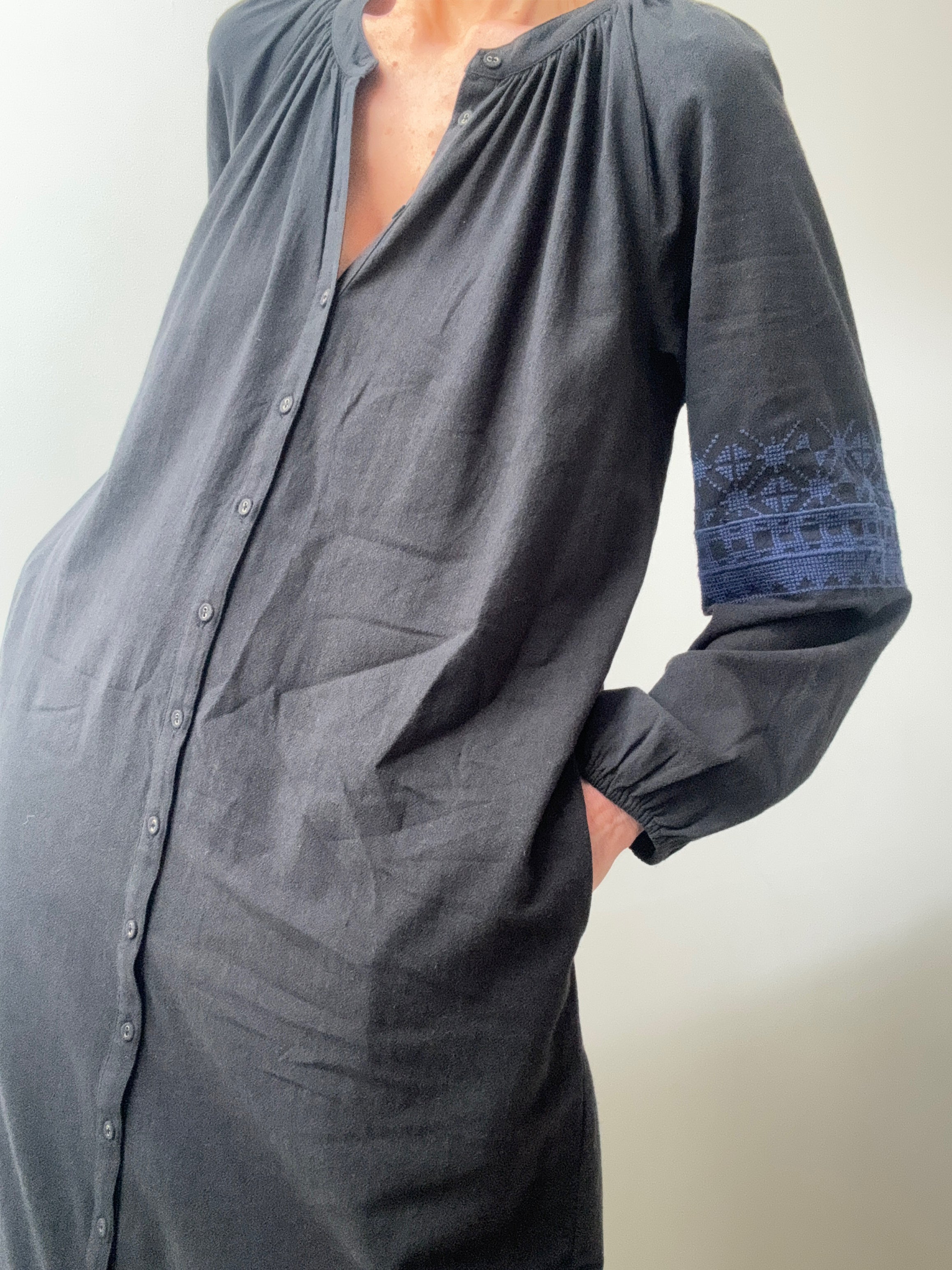 Xirena Lilou Cotton Maxi Dress Black | Dresses