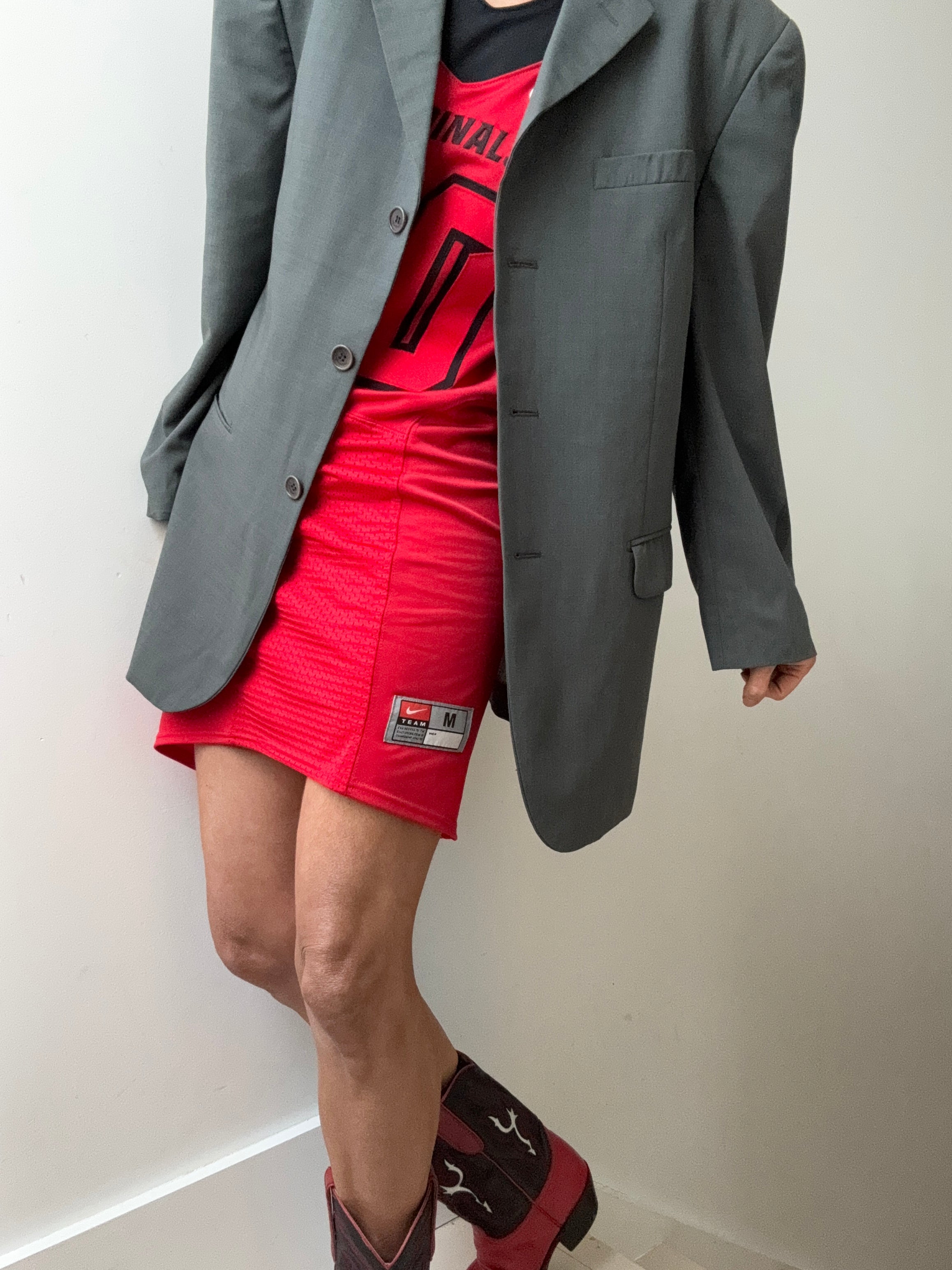 Vintage Oversized Grey Blazer | Jackets
