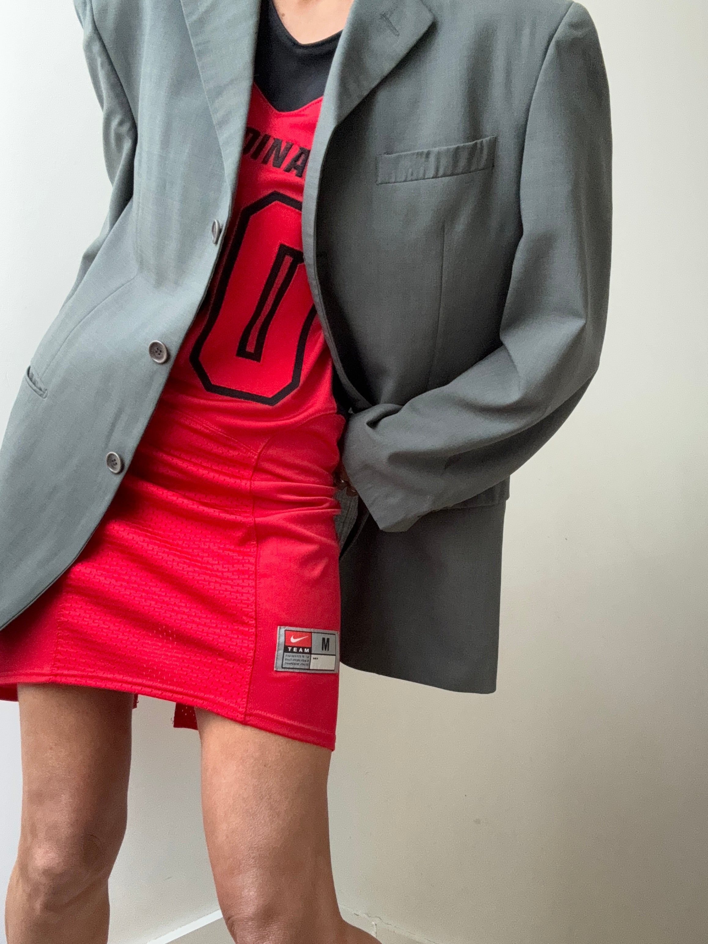 Vintage Oversized Grey Blazer | Jackets