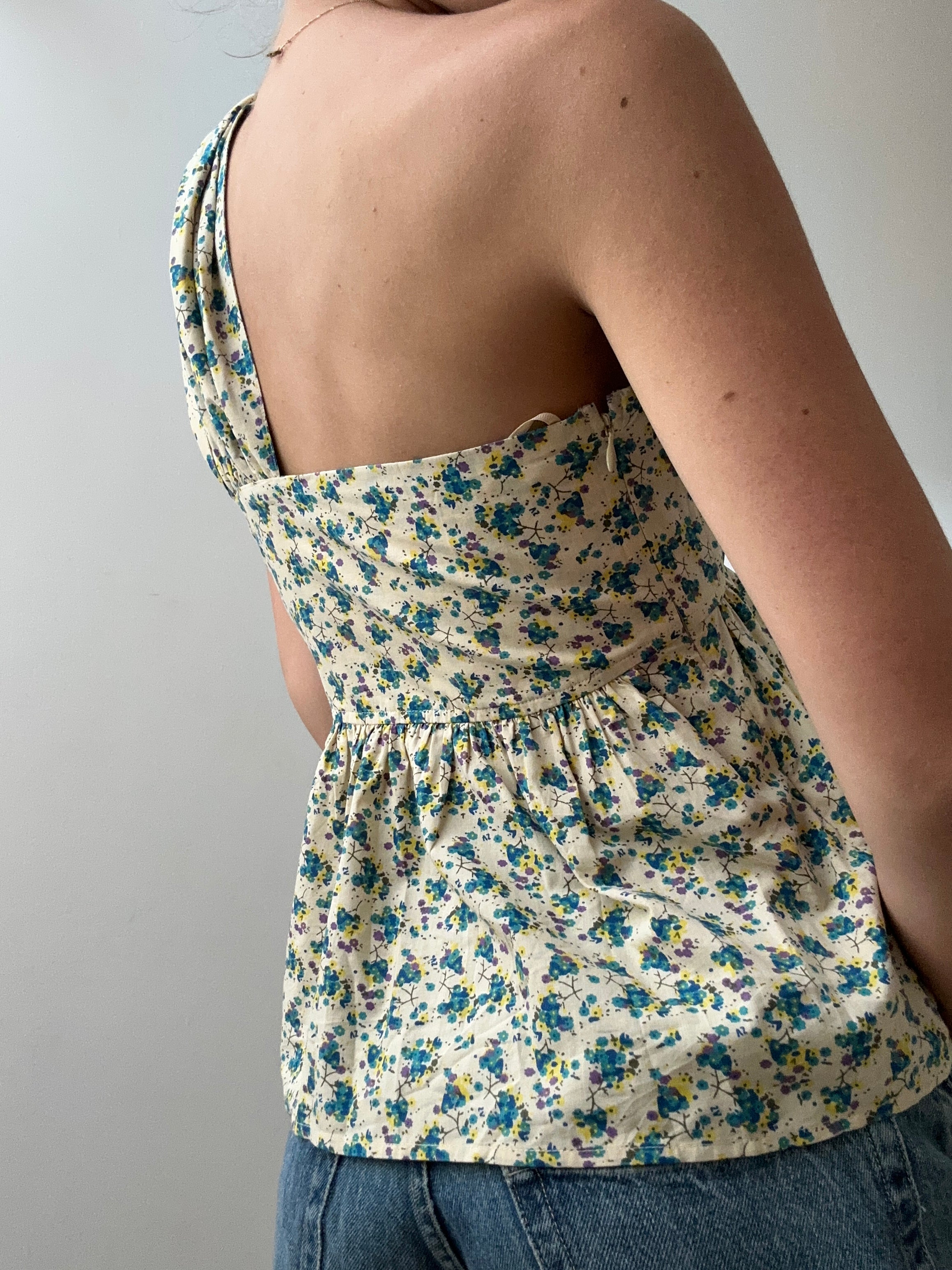 Z&V Trip Print Cotton Top | Tops