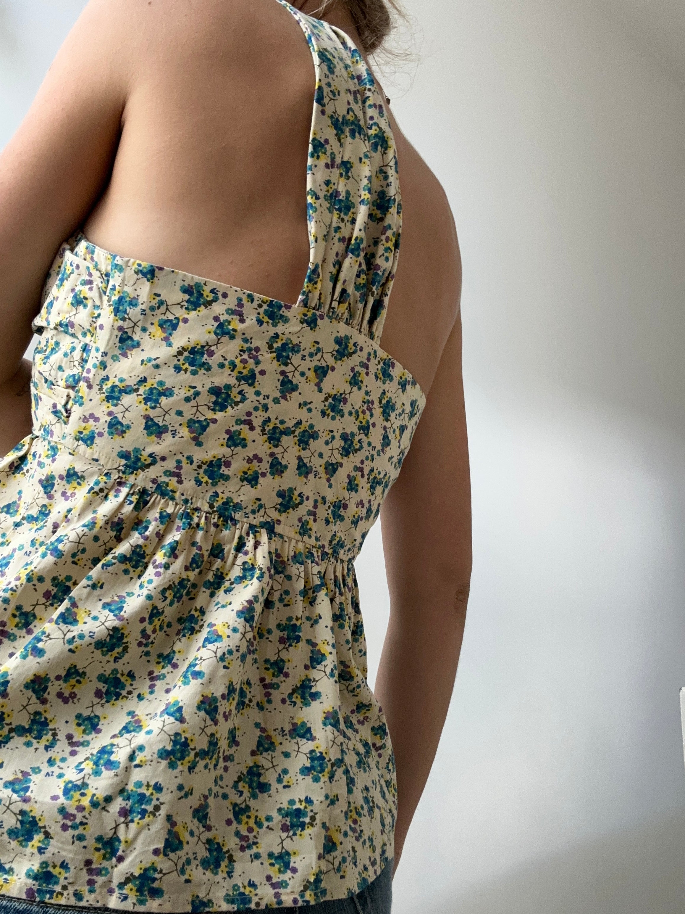Z&V Trip Print Cotton Top | Tops