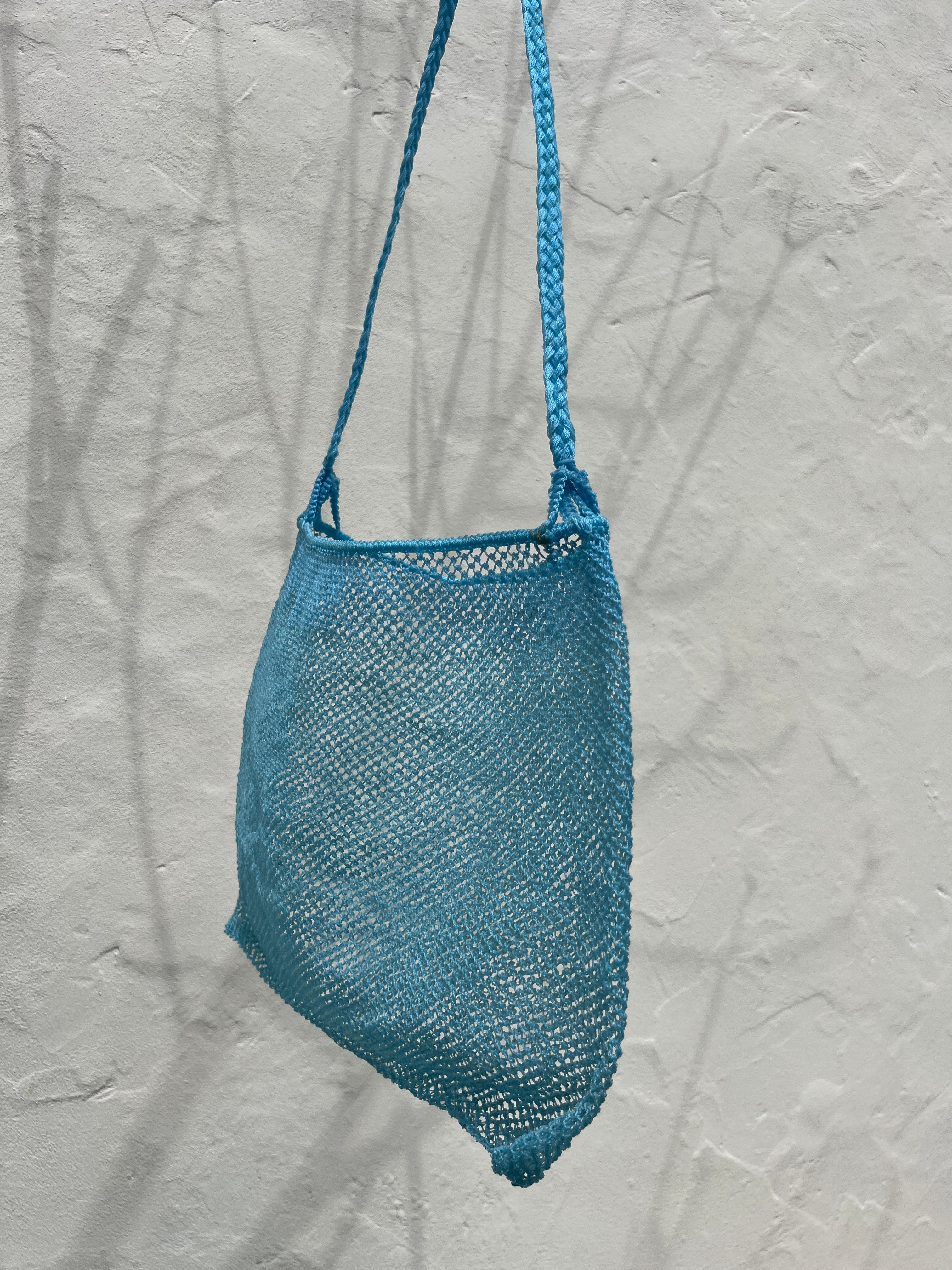 Handmade Nylon Bag Baby Blue | Bags