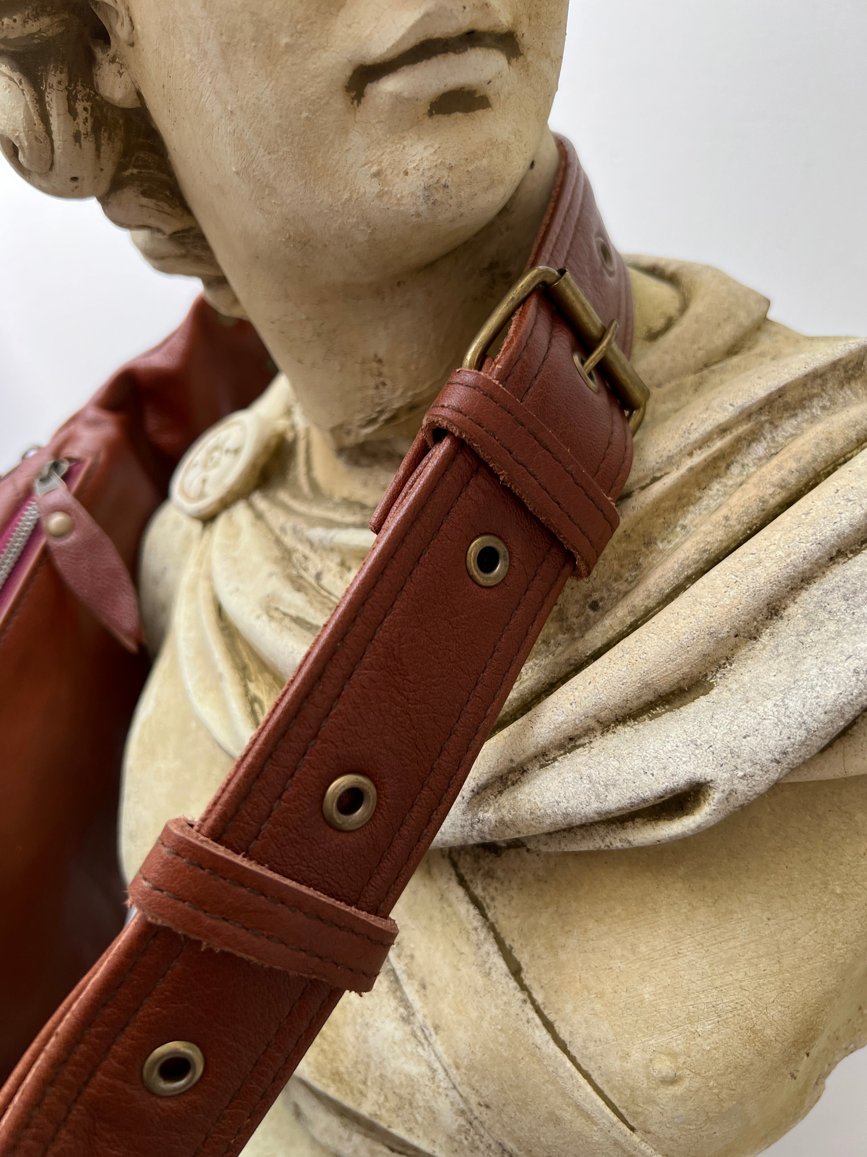Future Nomads Bags One Size Tan Quilted Leather Belt Bag