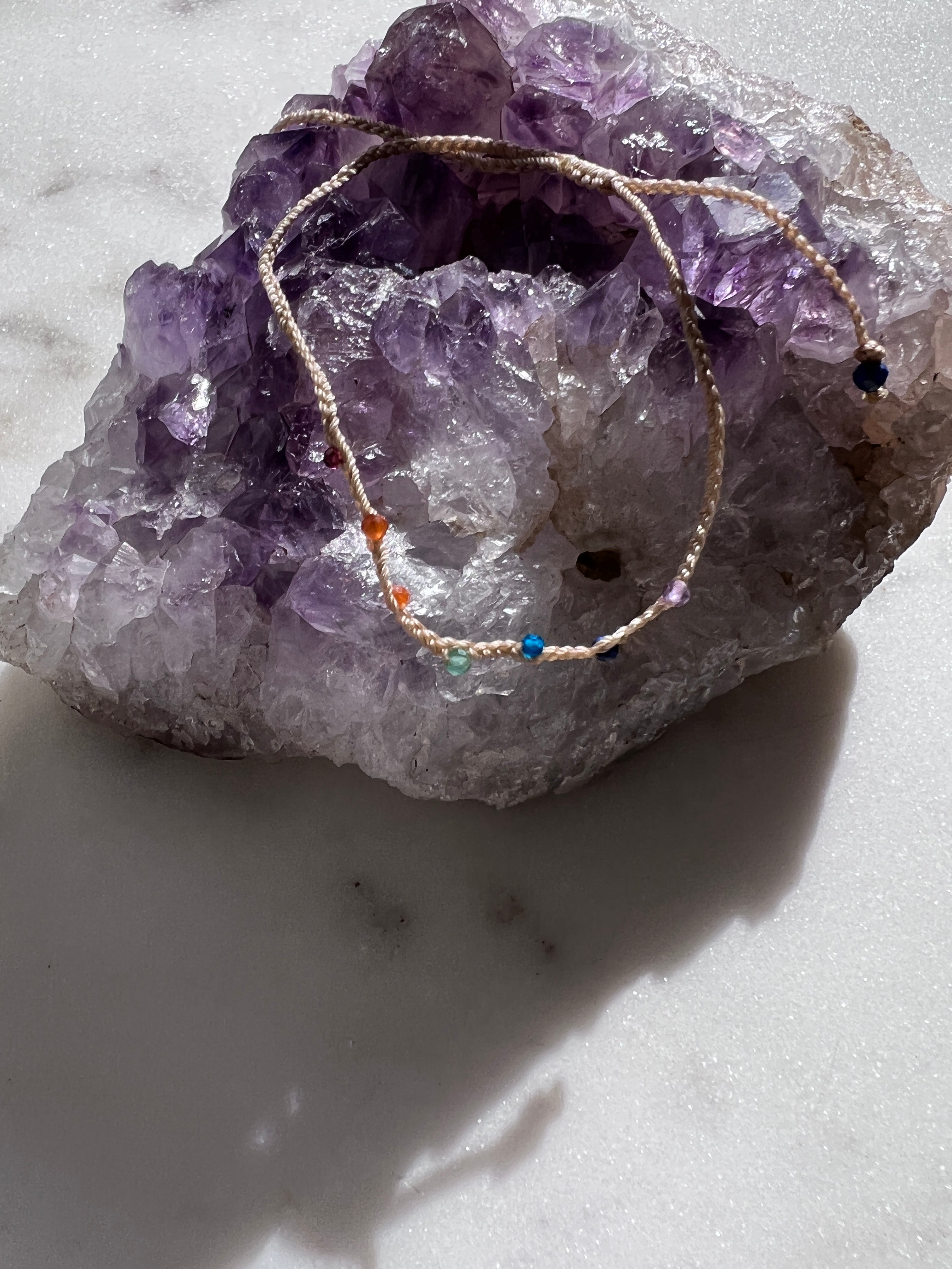 Chakra stone Crochet Bracelet | Bracelets