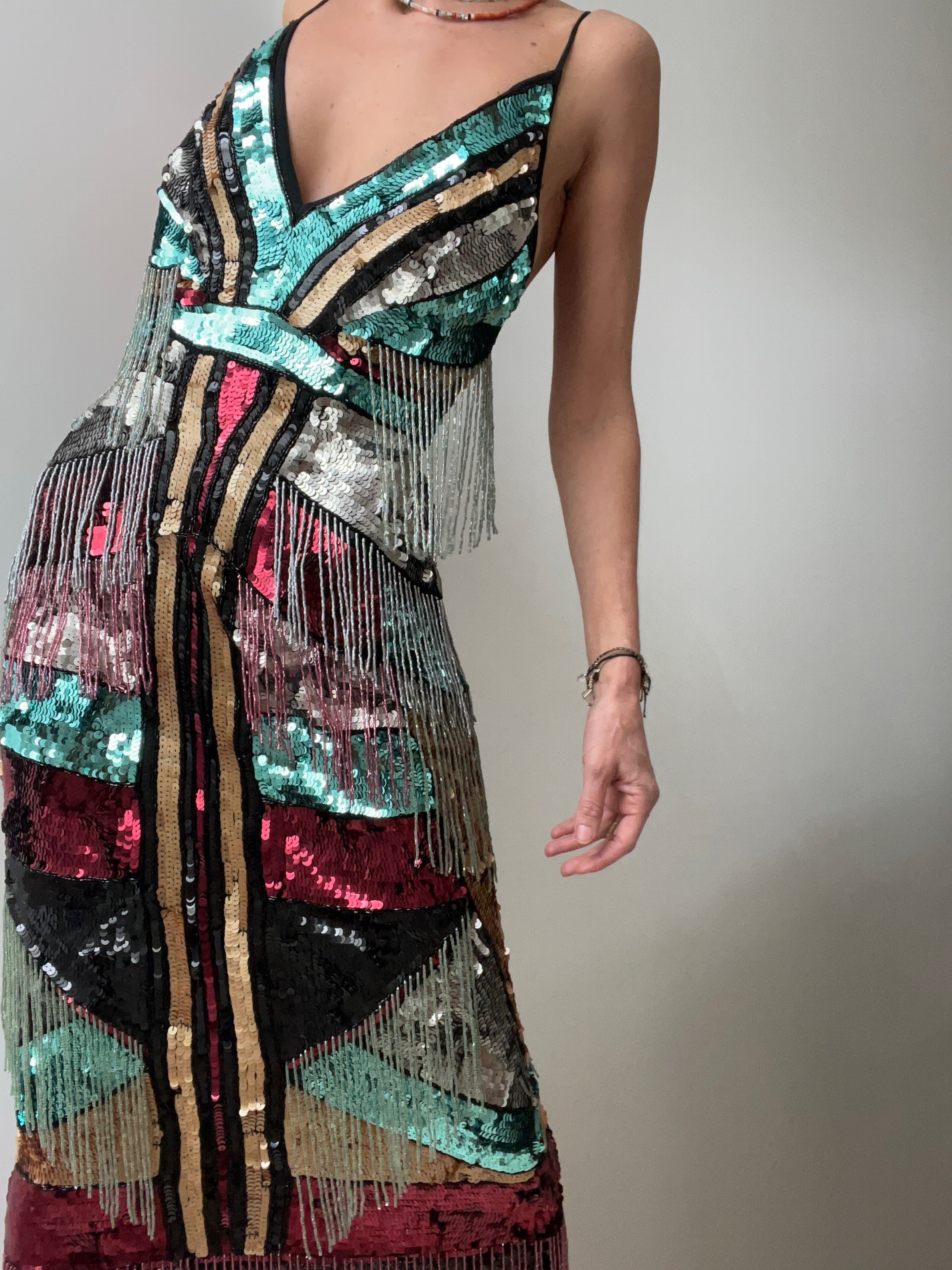 Future Nomads Dresses The Jewelled Tassel Number