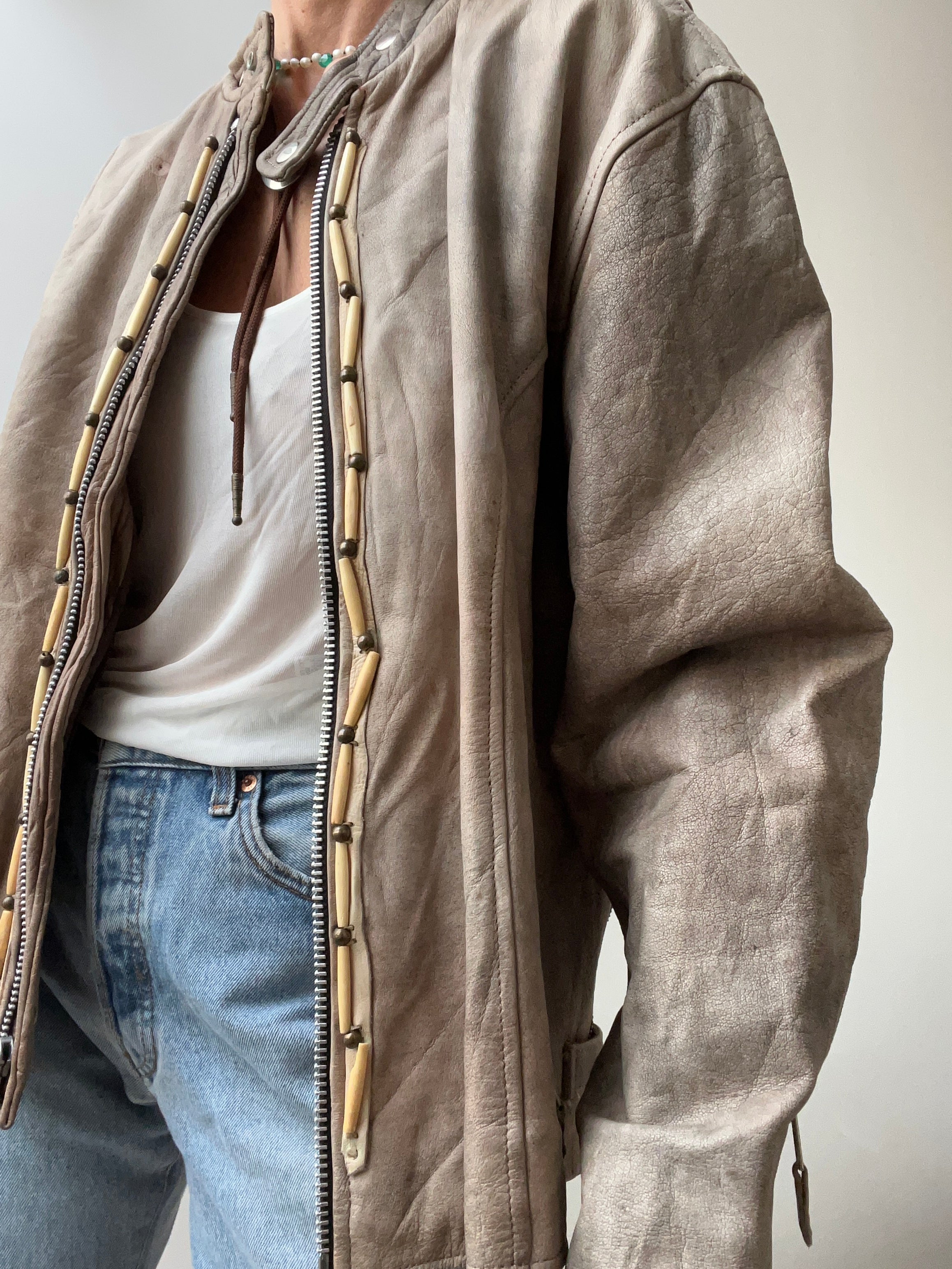 The Wolf Beaded Jacket | Jackets