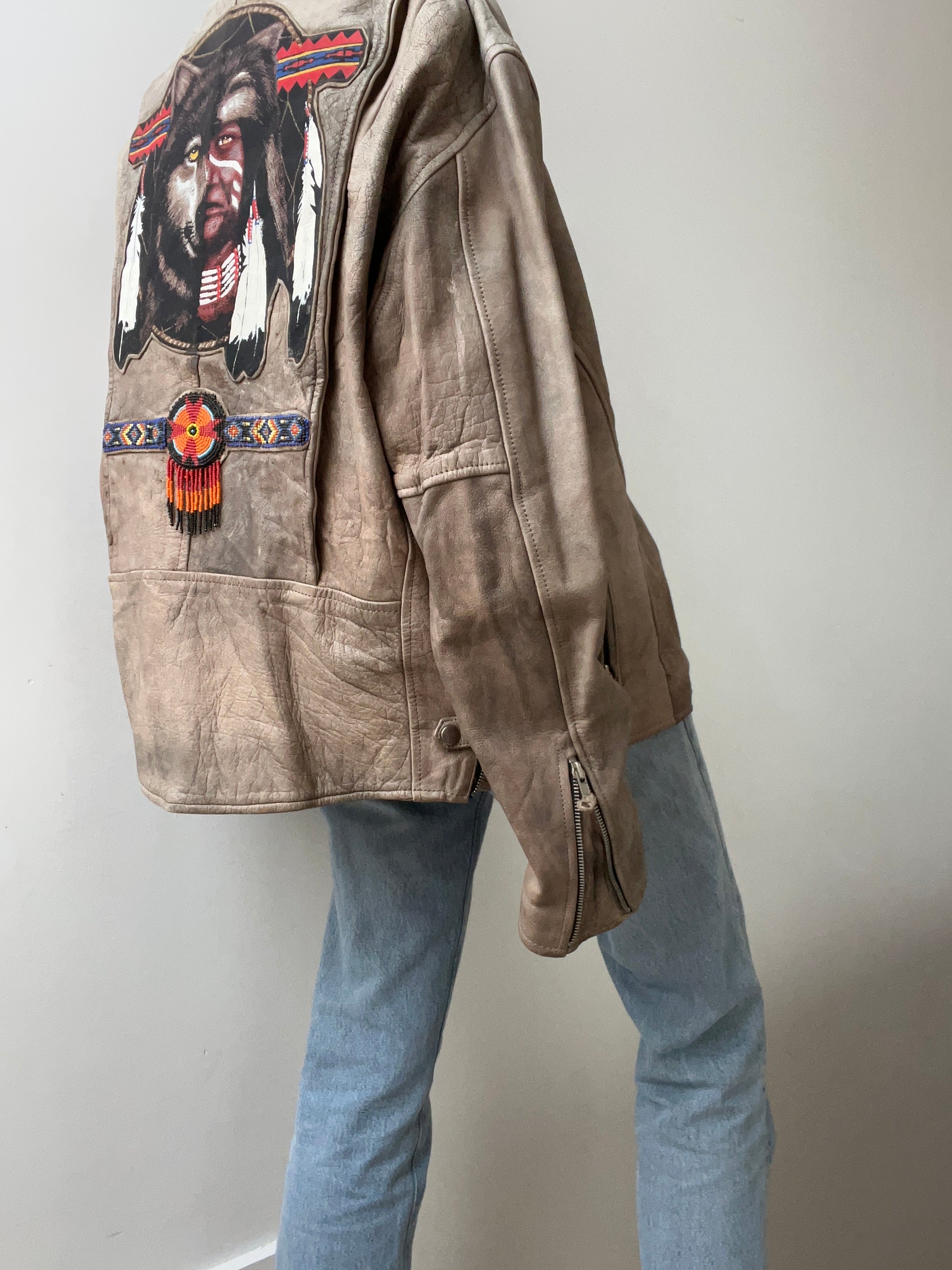 The Wolf Beaded Jacket | Jackets