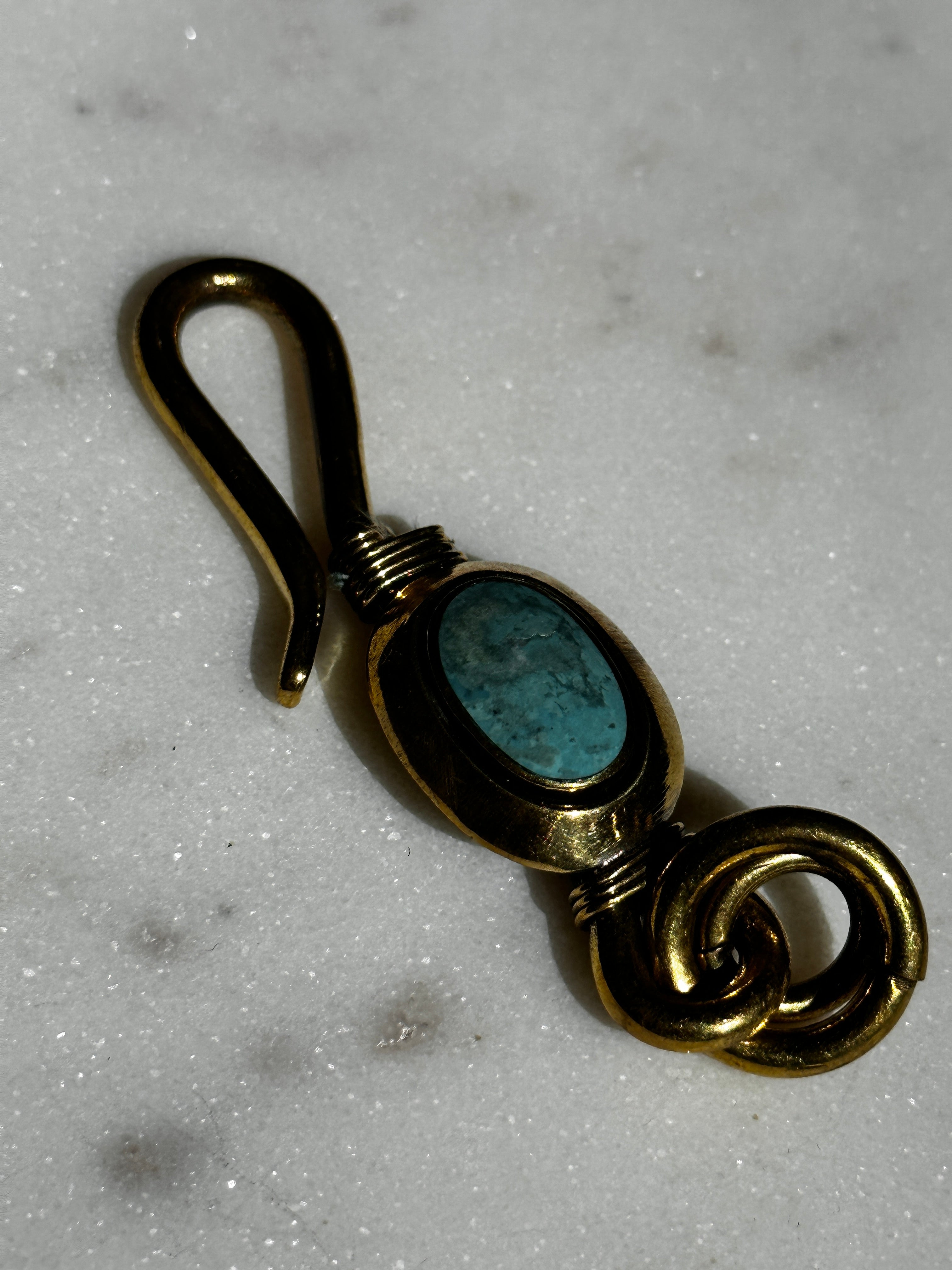 Future Nomads Key Rings Key Ring Turquoise Oval