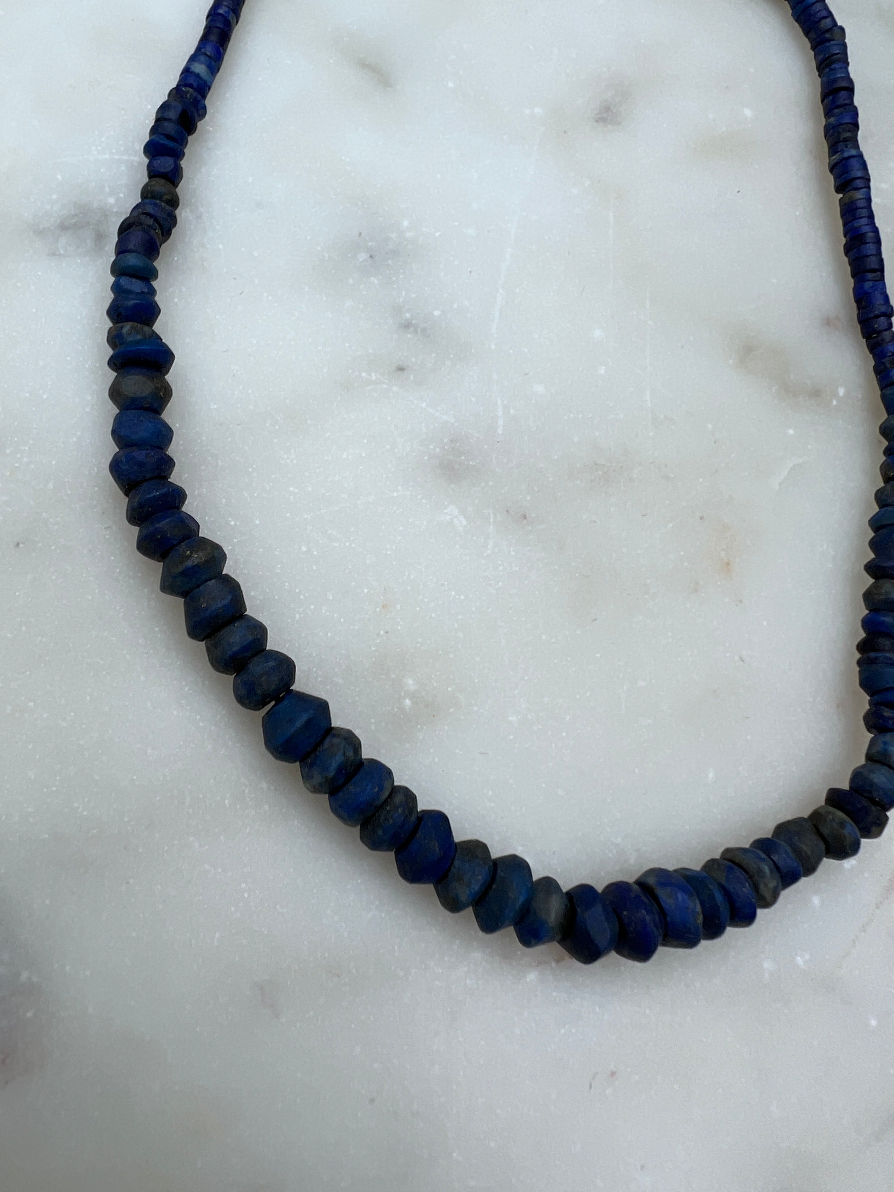 Future Nomads Necklaces 21cm Lapis Bead 21 cm Neckalce