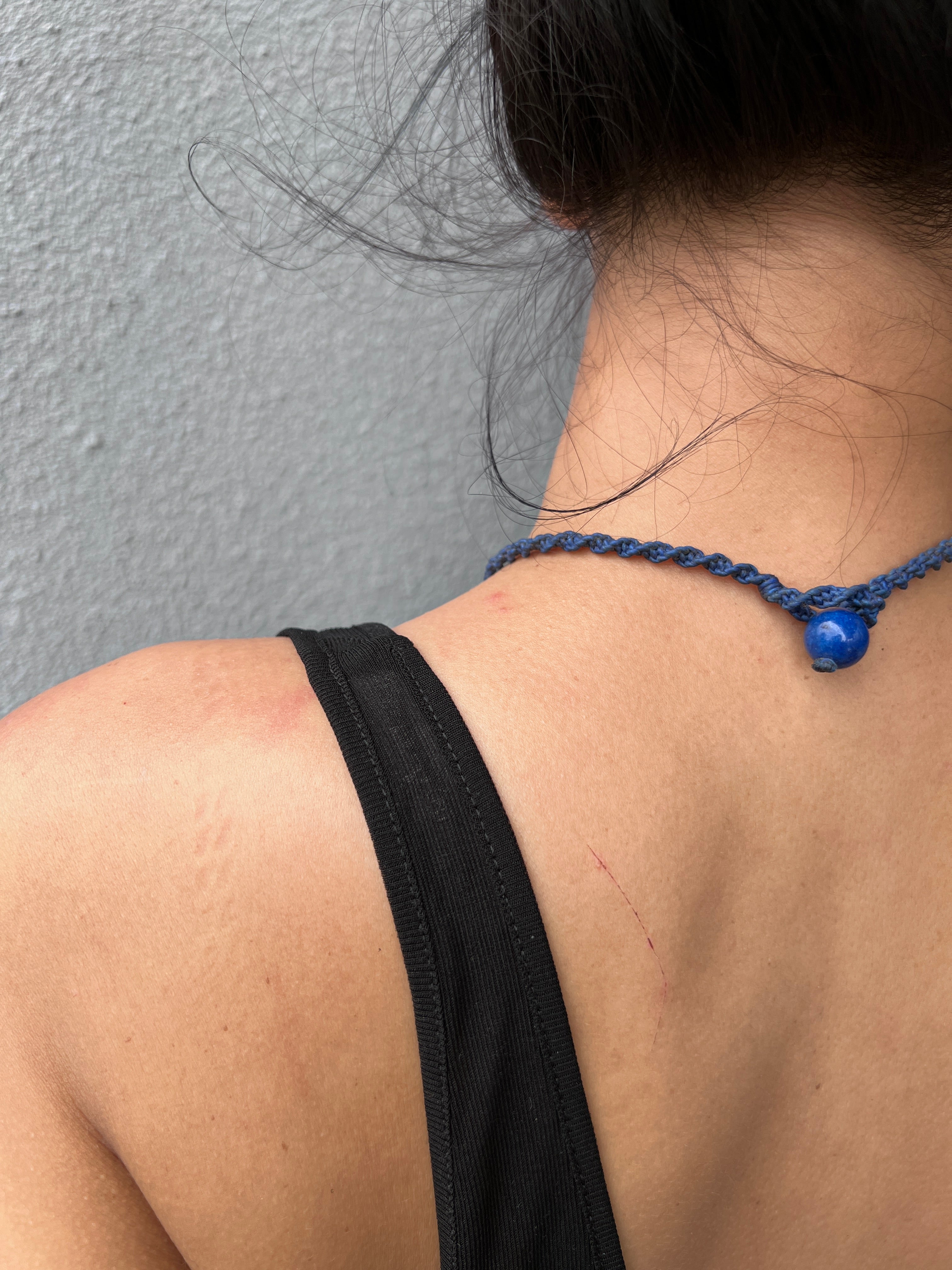 Future Nomads Necklaces 23cm Lapis String Pendant