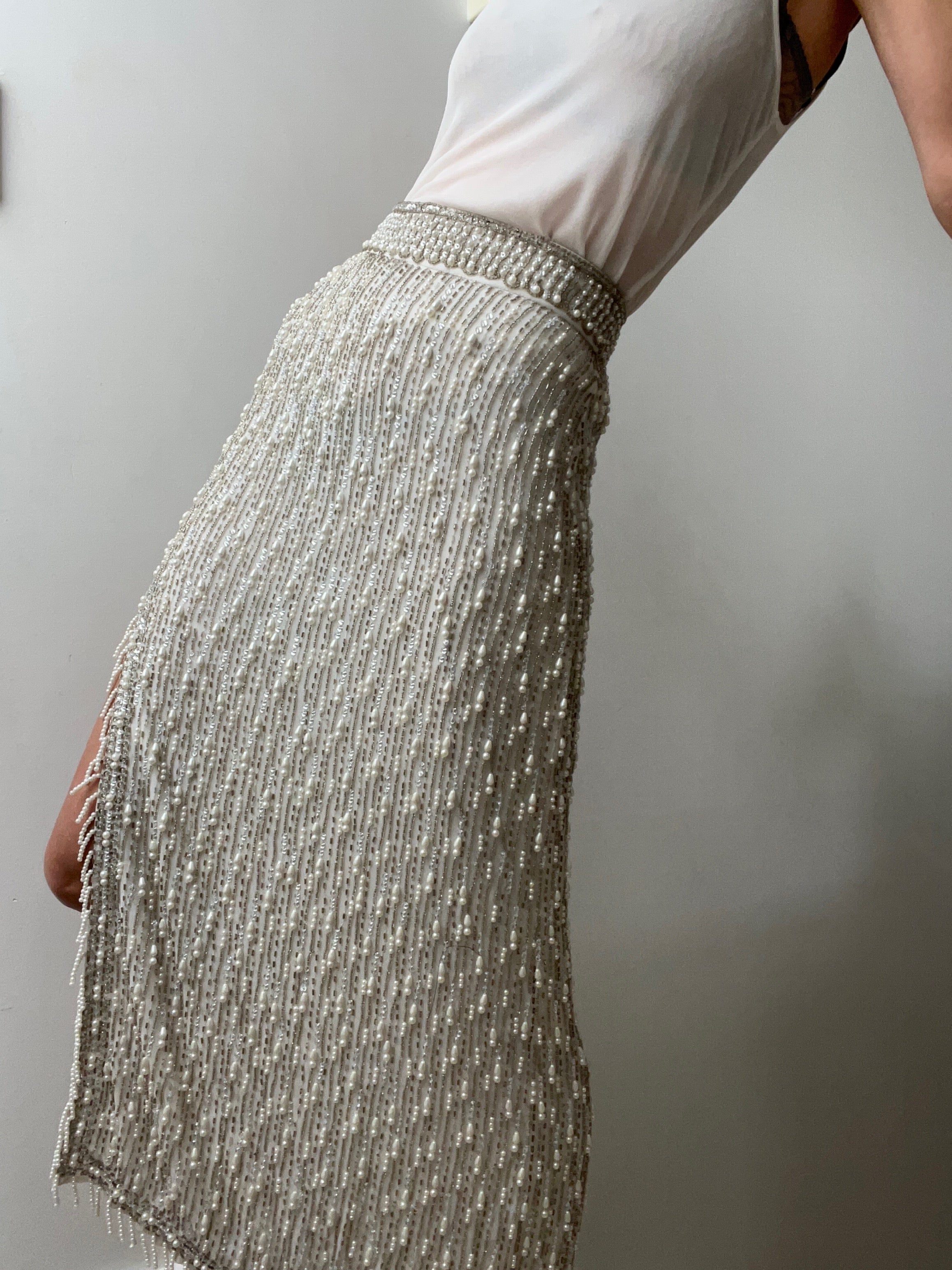 Rainfall Vintage Style Sequin Skirt | Skirts