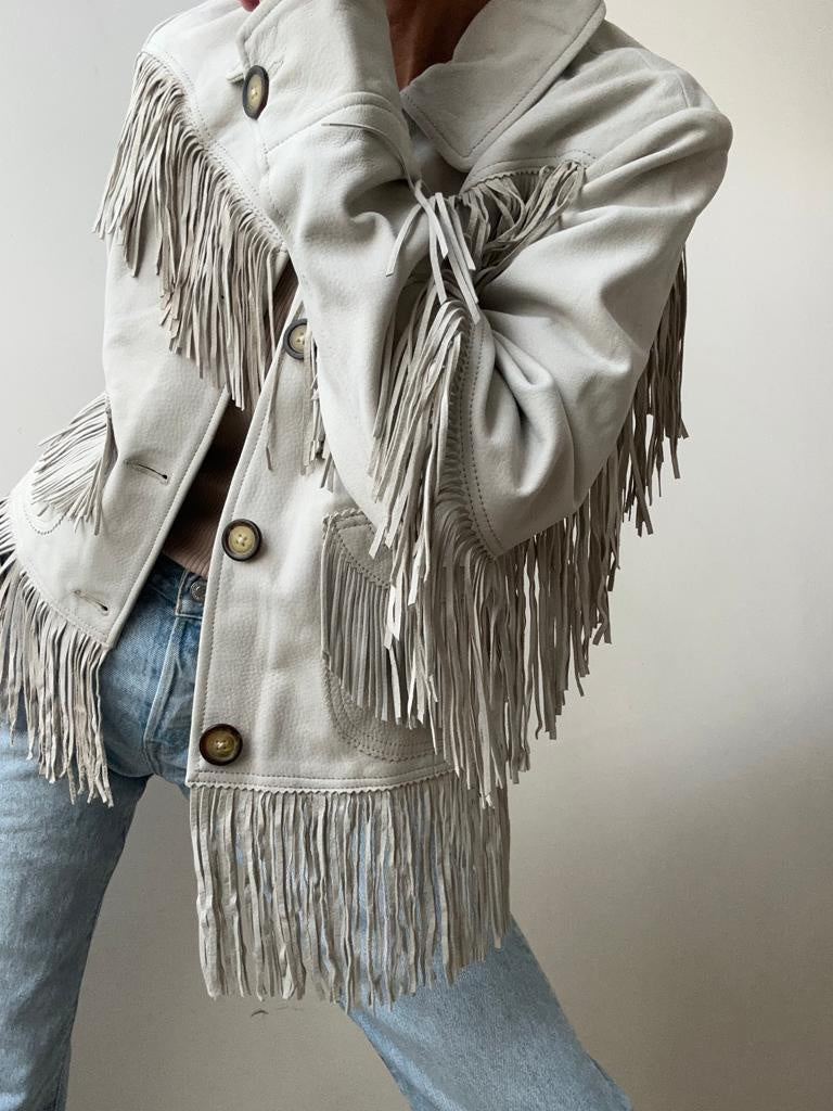 Idyllwind Jackets Idyllwind Bellbrook Leather Jacket Bone