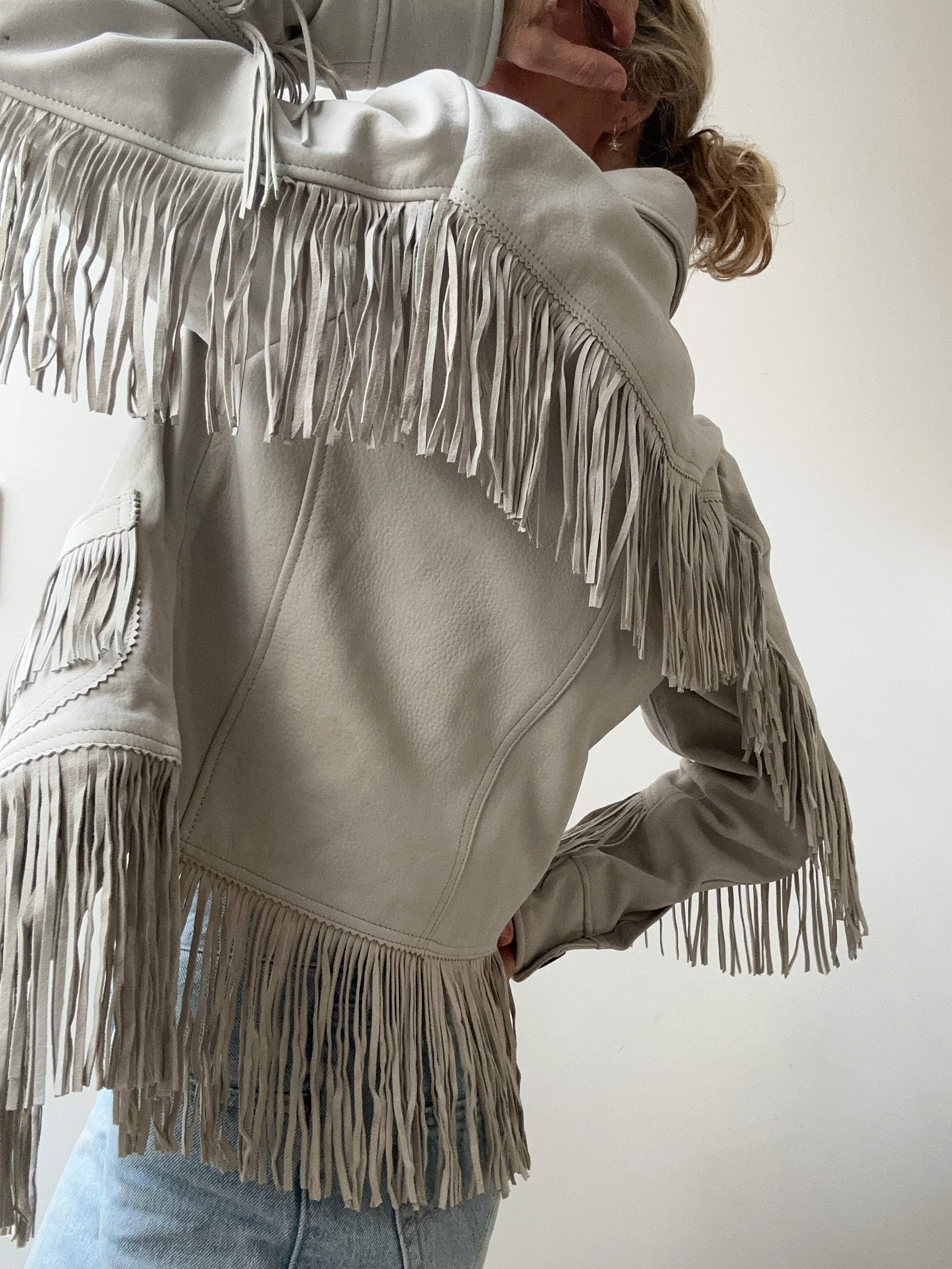 Idyllwind Jackets Idyllwind Bellbrook Leather Jacket Bone
