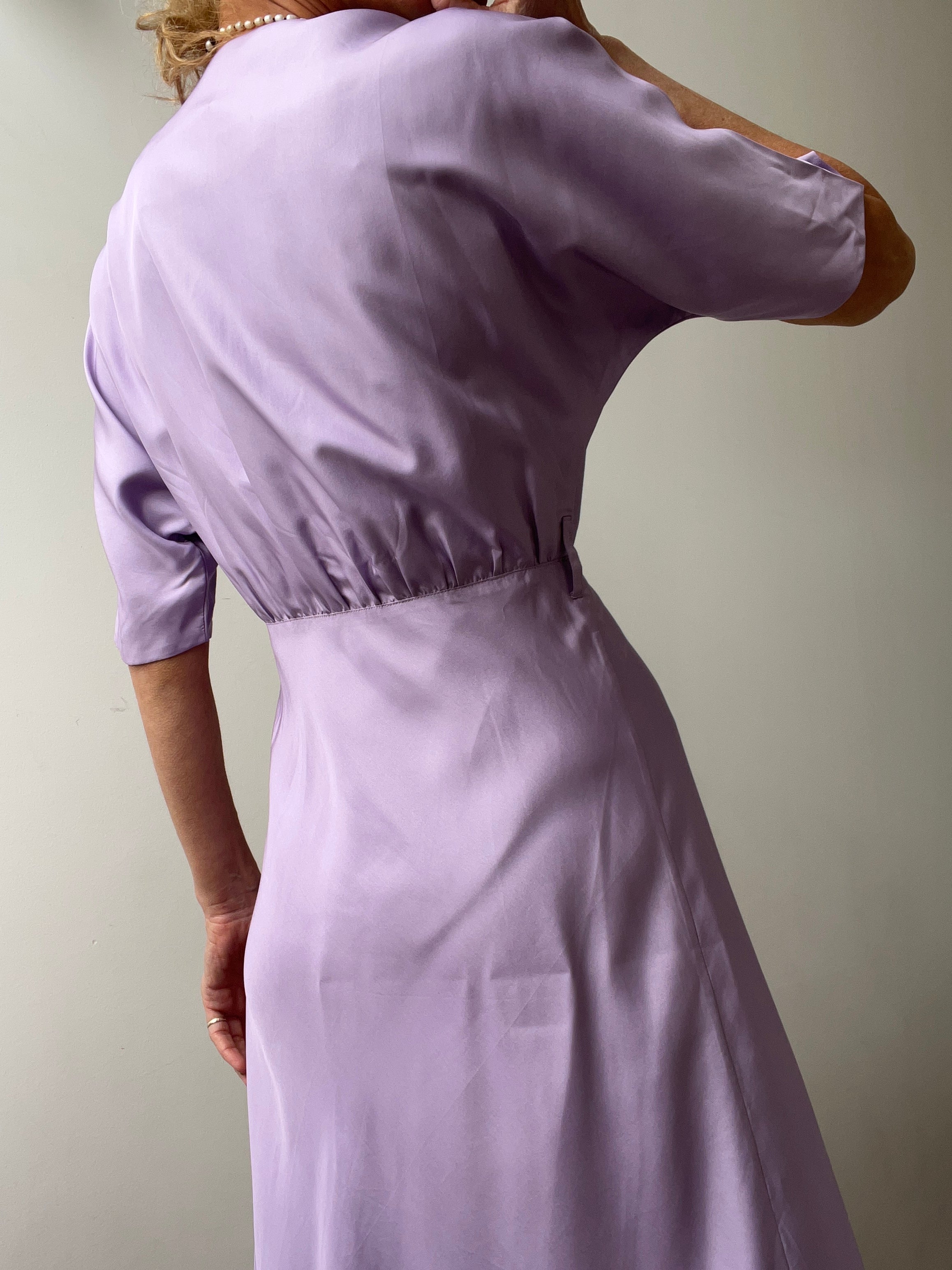 Les Coyotes Lavender Wrap Dress | Dresses