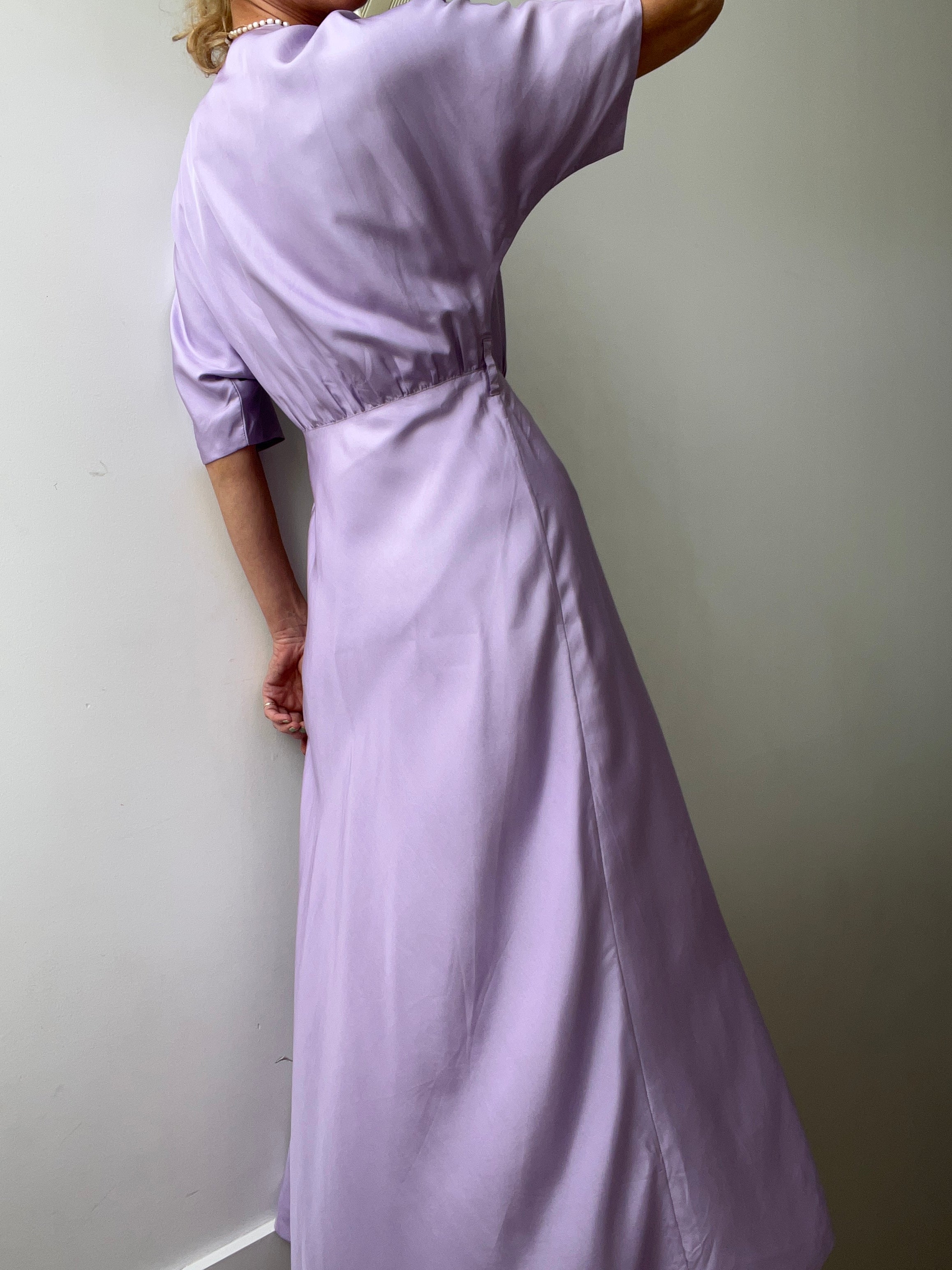 Les Coyotes Lavender Wrap Dress | Dresses