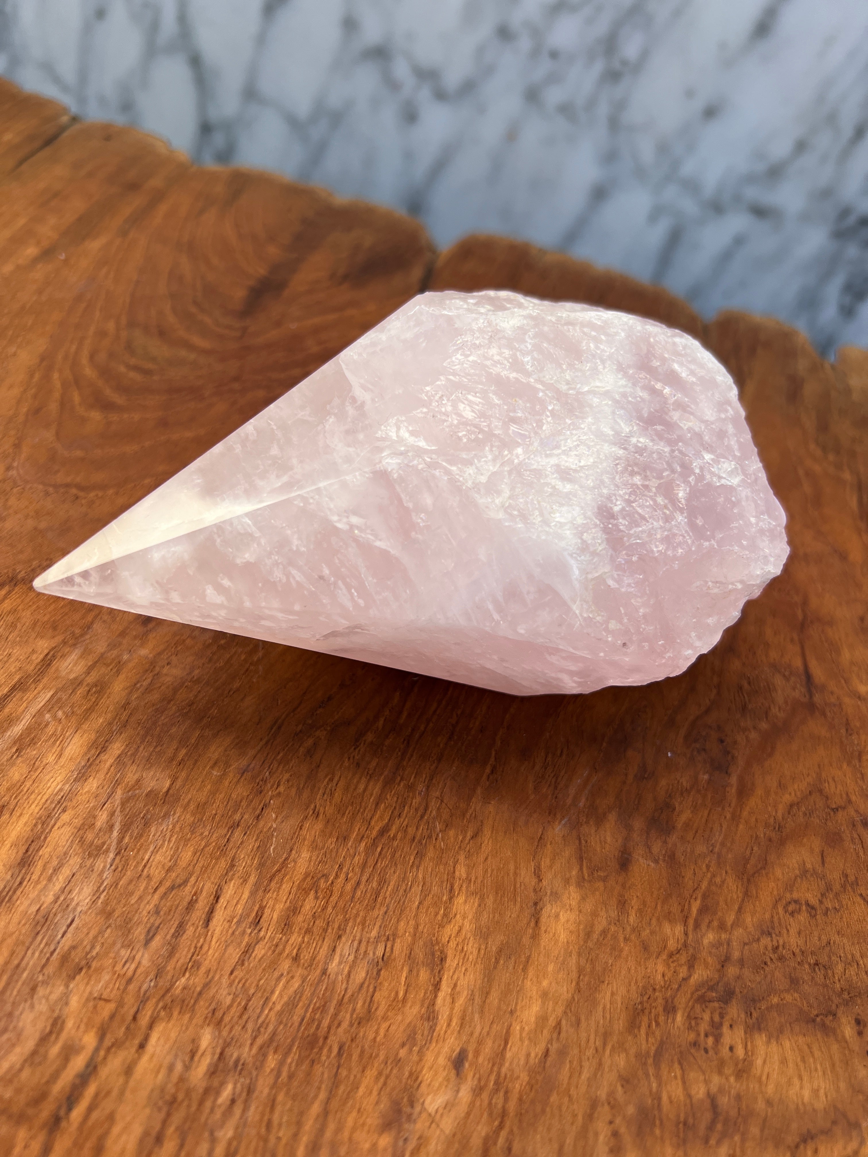 Not specified Crystals 13cm Rose Quartz Point Small