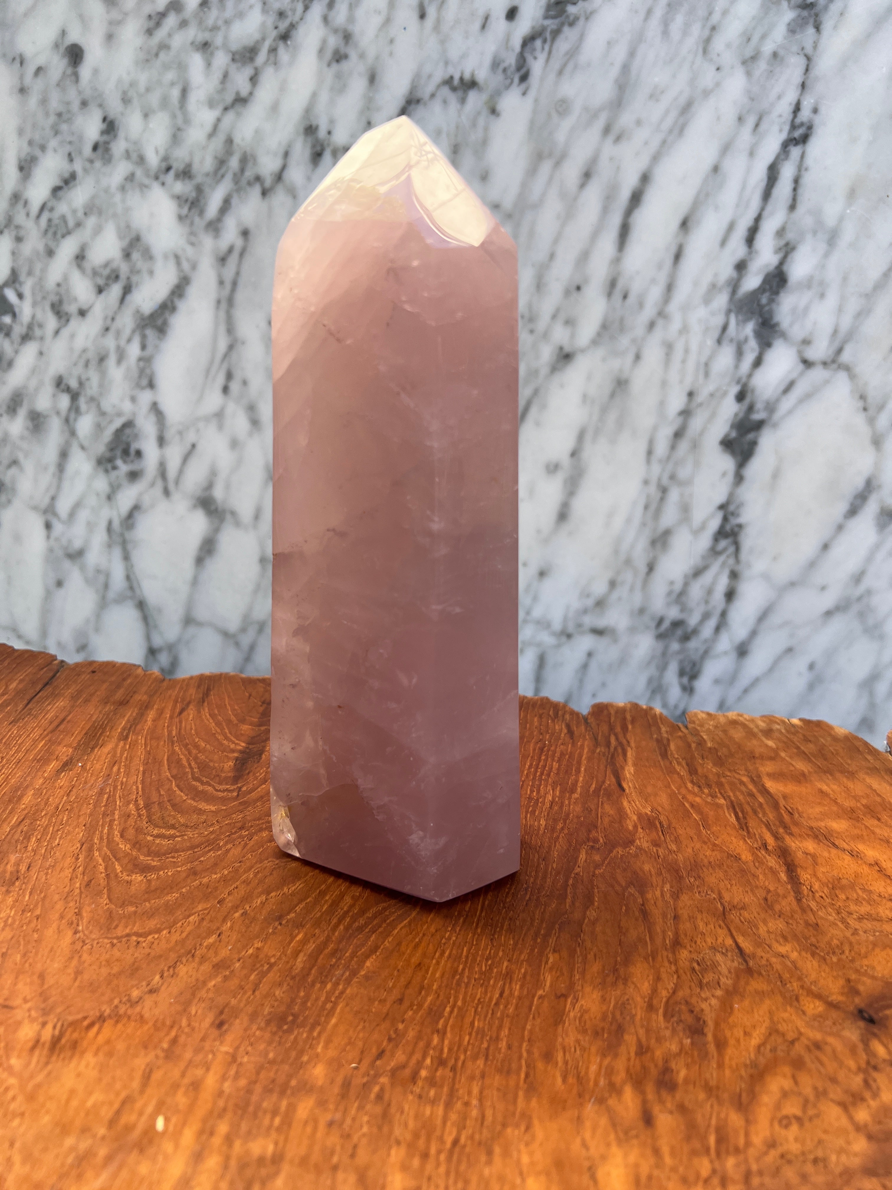 Rose Quartz Point | Crystals
