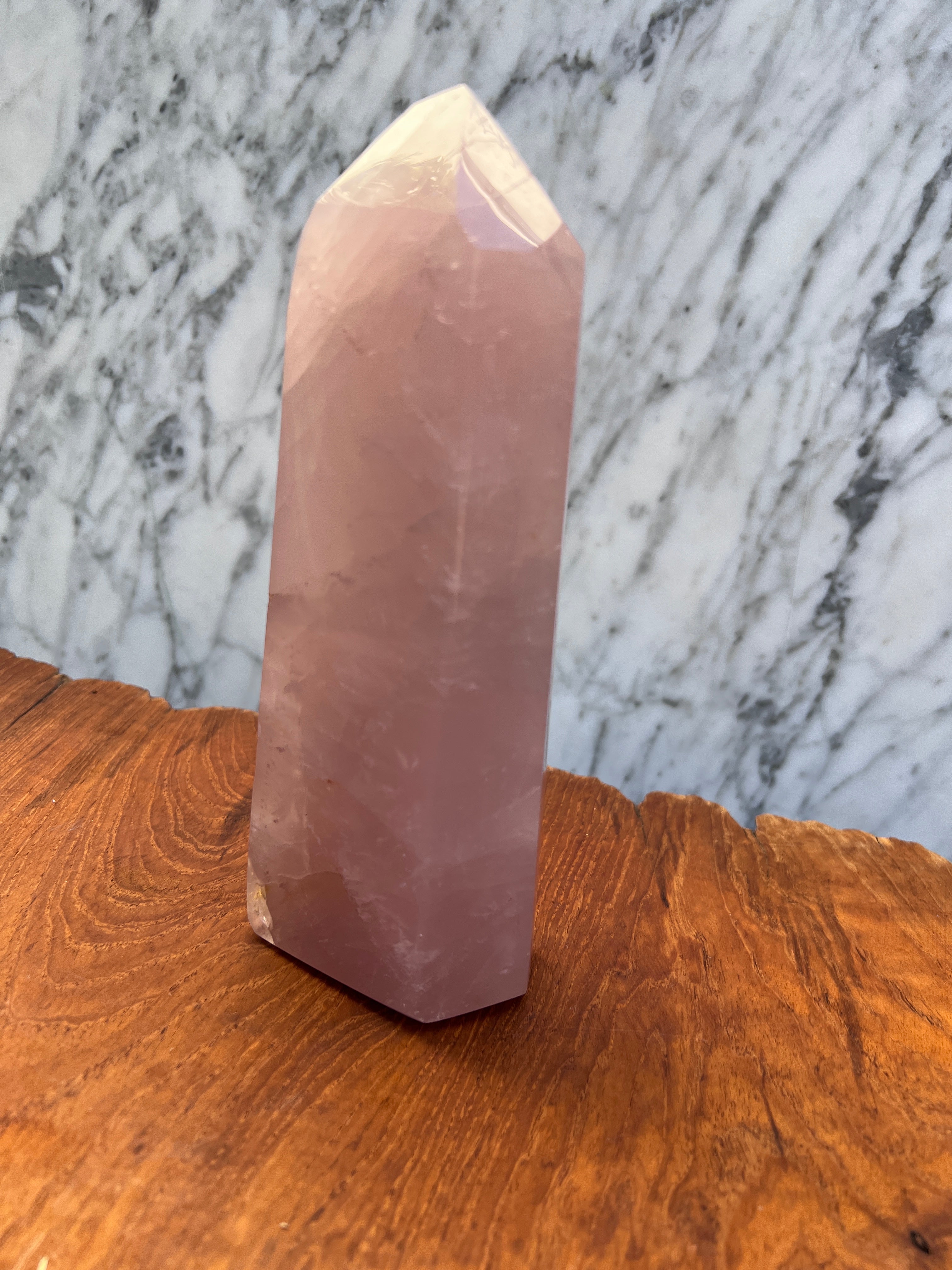 Rose Quartz Point | Crystals