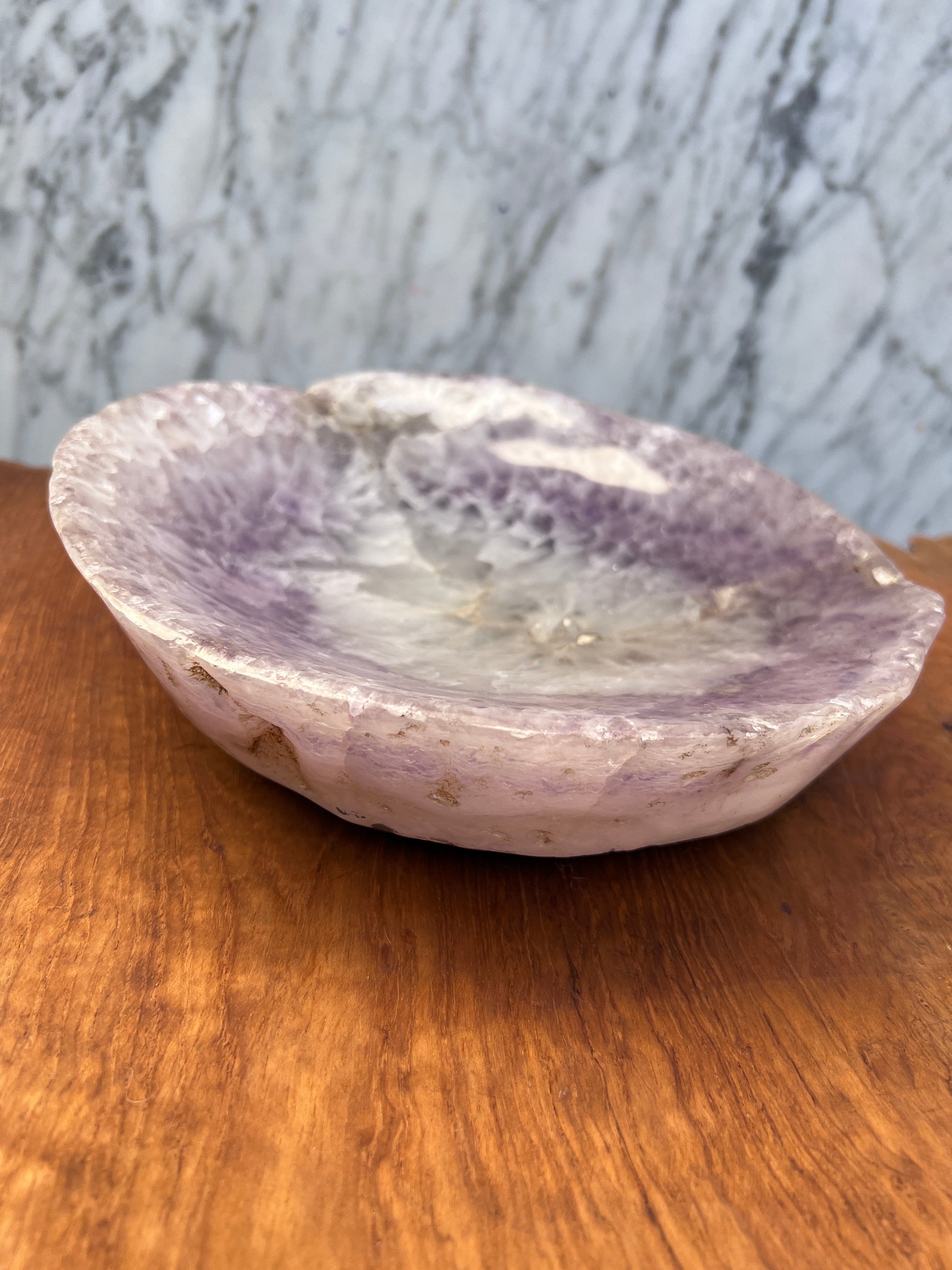 Not specified Crystals 22cm-21cm Amethyst Quartz Bowl