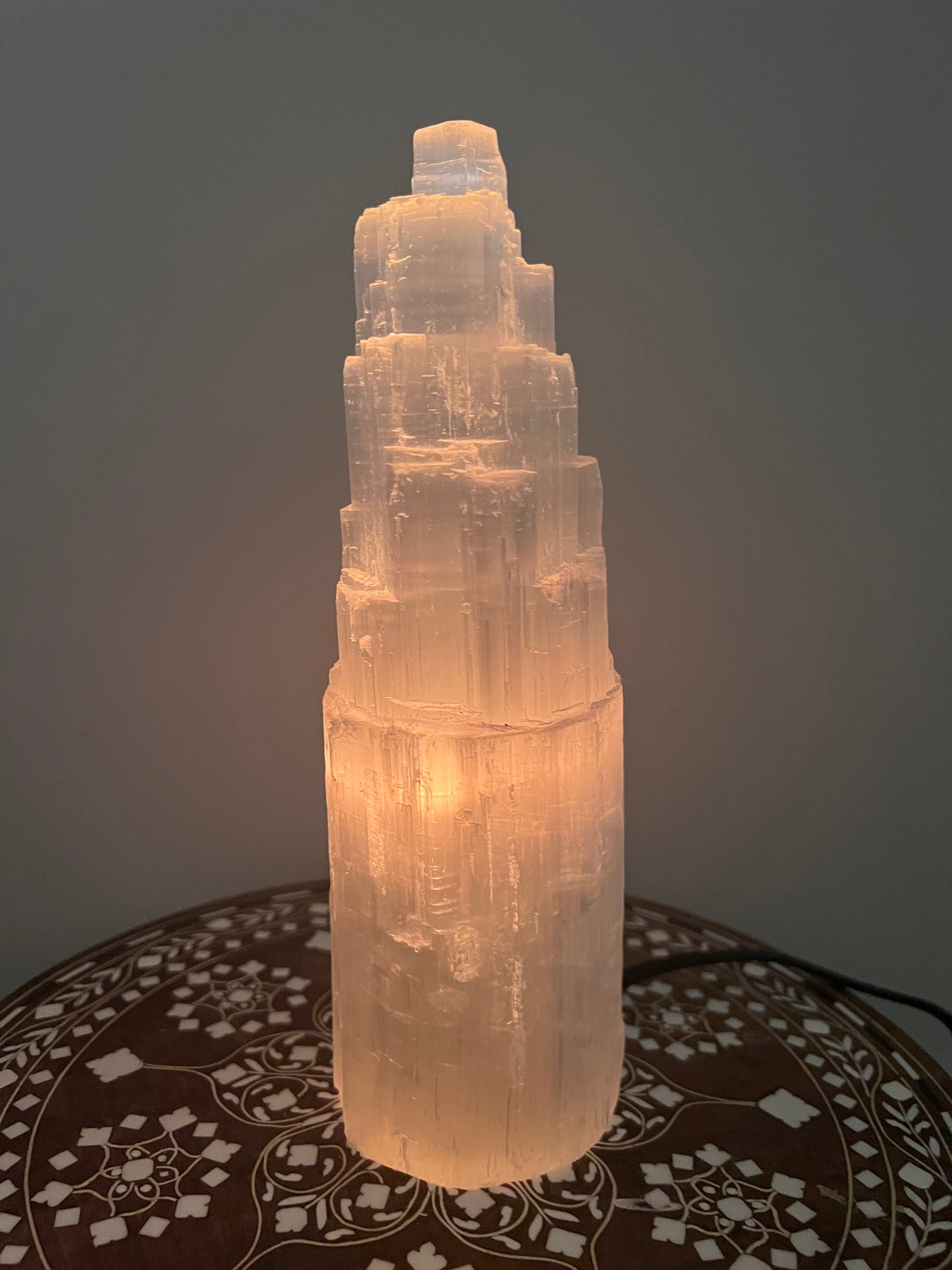 Not specified Crystals 25cm Selenite Lamp 25cm