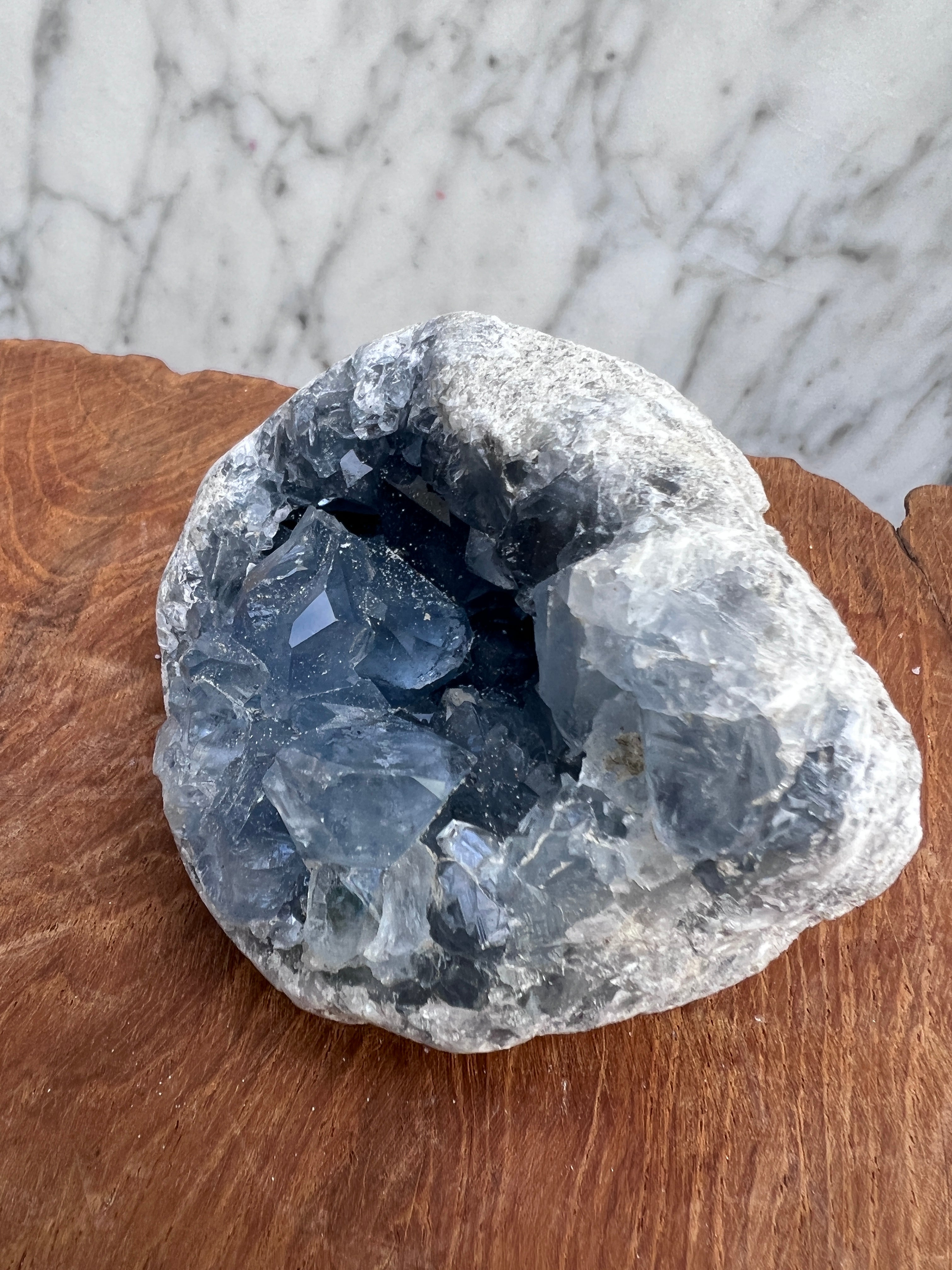 Celestite Cluster 1 | Crystals