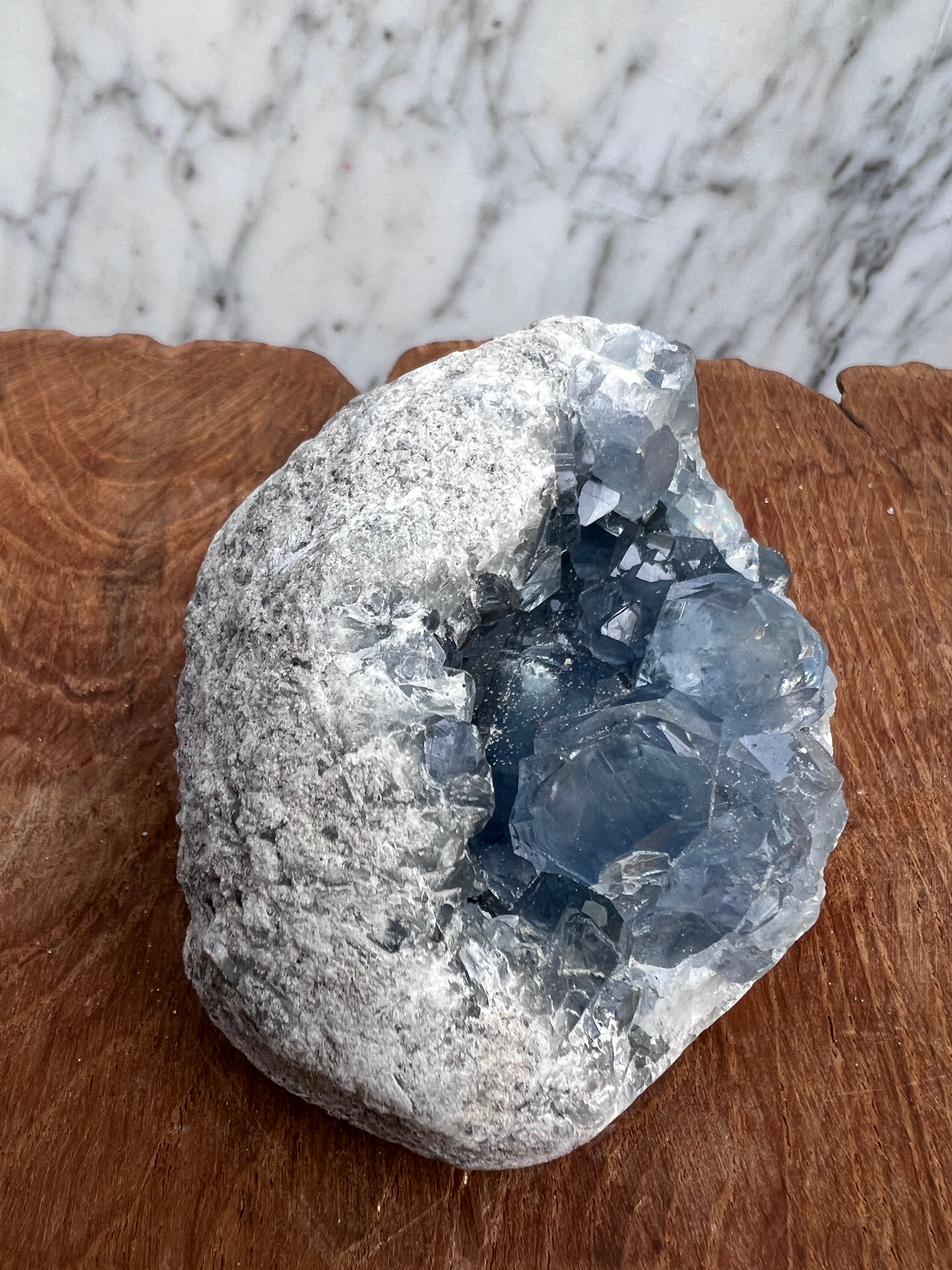 Celestite Cluster 1 | Crystals