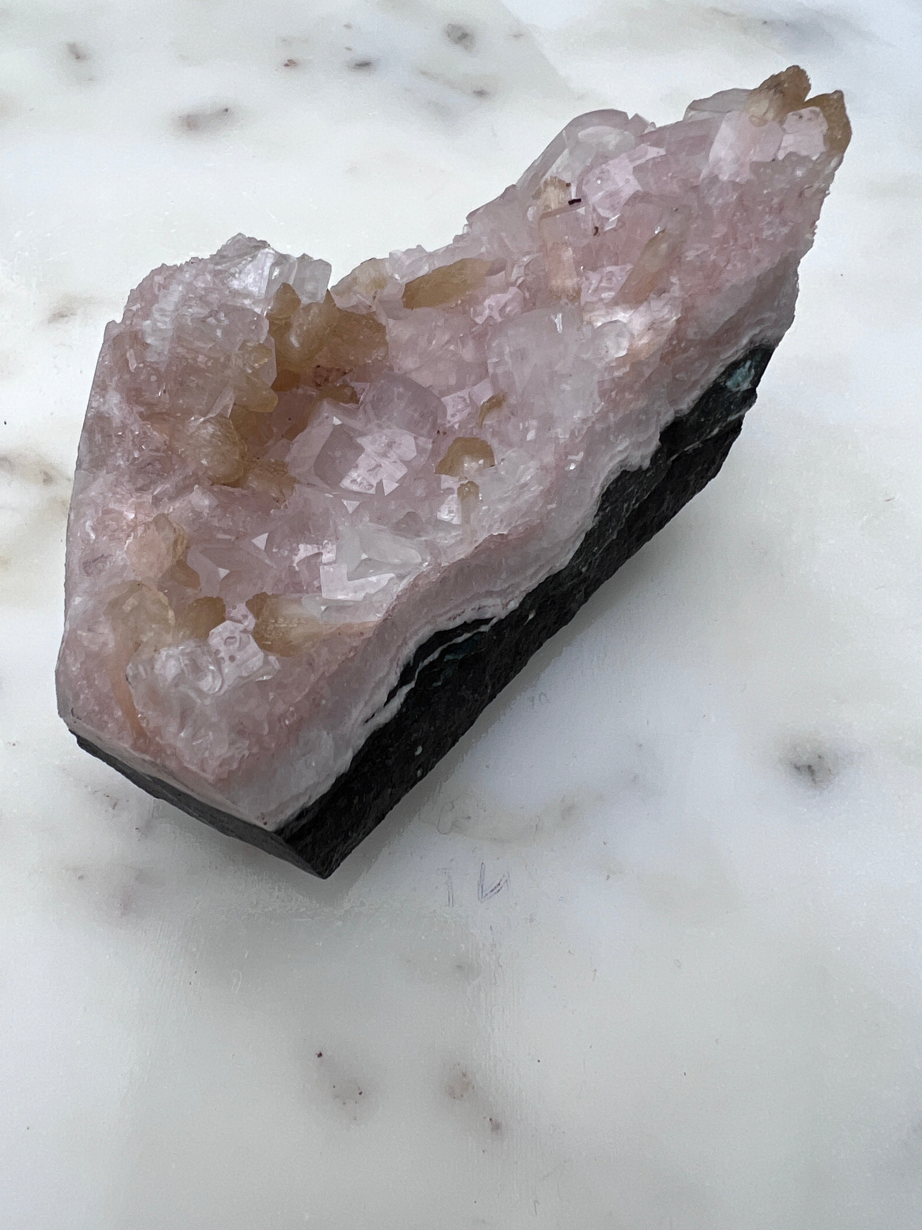 Not specified Crystals Light Pink, Grey & Yellow Zeolite 11