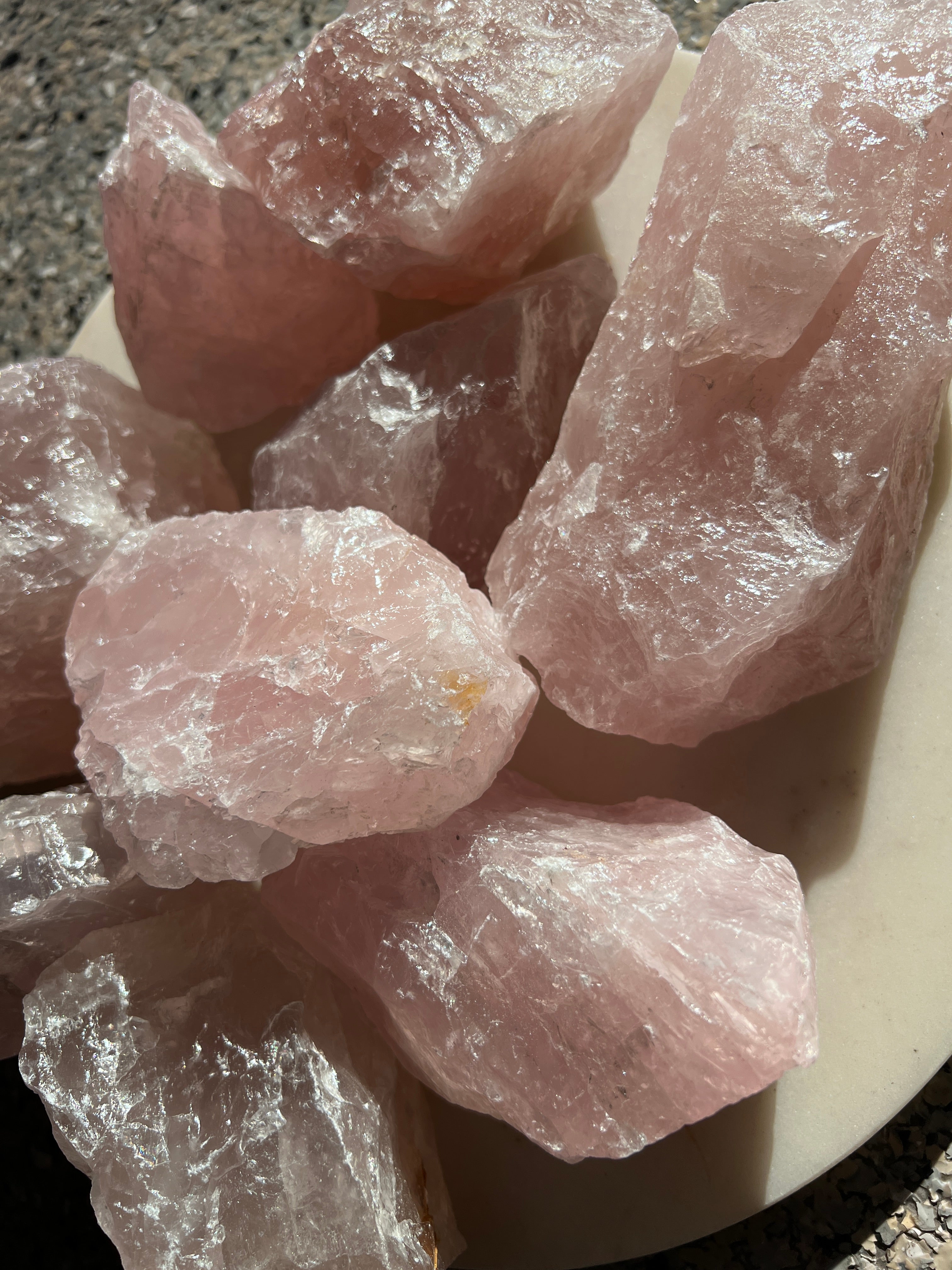 Rose Quartz Organic Pieces | Crystals