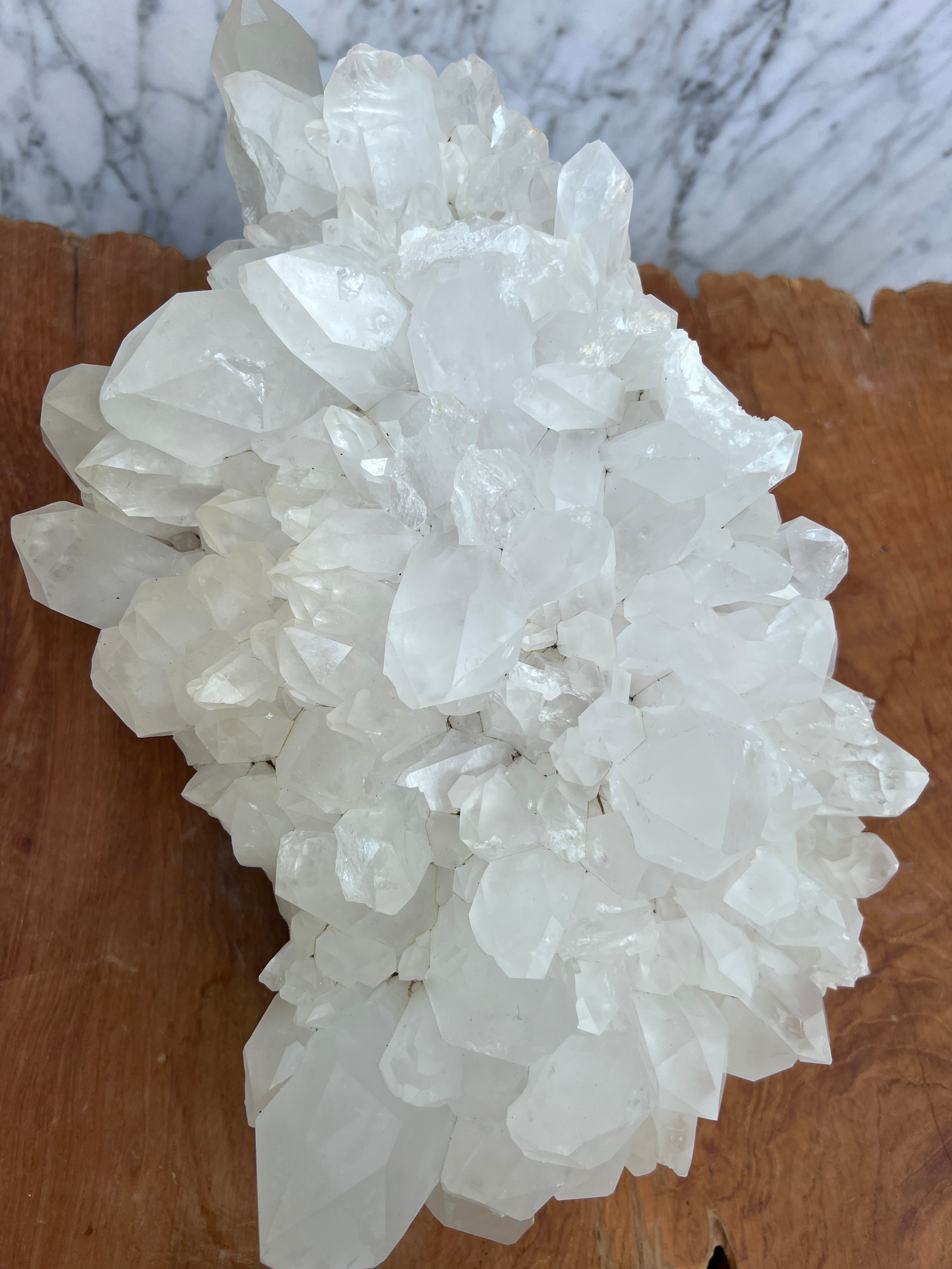 Not specified Crystals Snow Snow Quartz Cluster