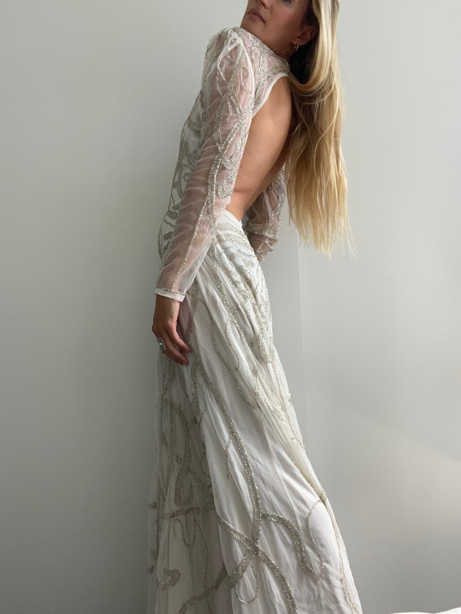 Open Back Sequin Dress | Dresses