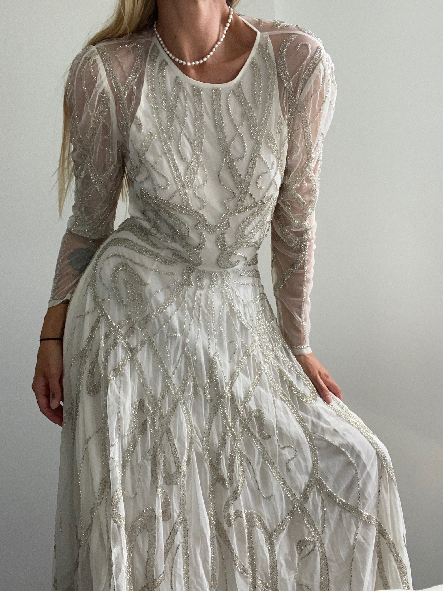 Open Back Sequin Dress | Dresses